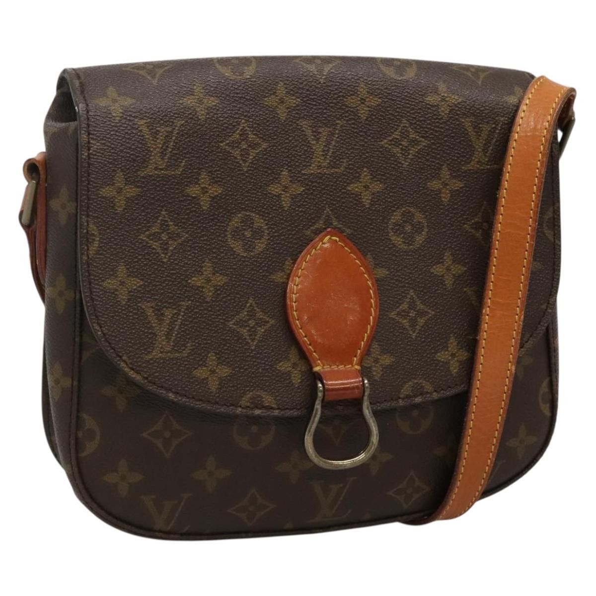 LOUIS VUITTON Monogram Saint Cloud GM Shoulder Bag Vintage