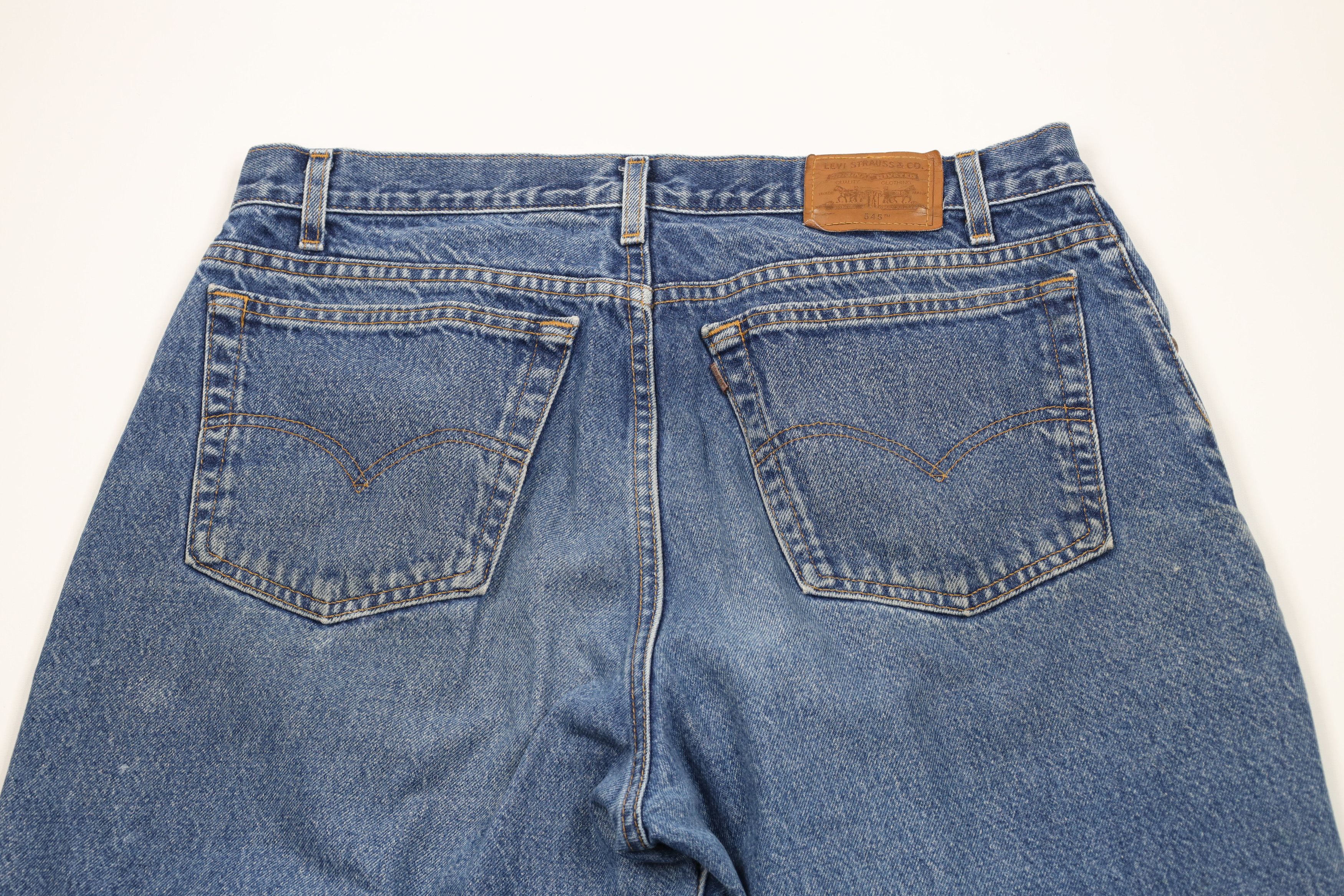Levi's × Vintage Vintage Y2K 2001 Levis 545 Loose Fit Denim Jeans Blue USA Size US 36 / EU 52 - 12 Thumbnail