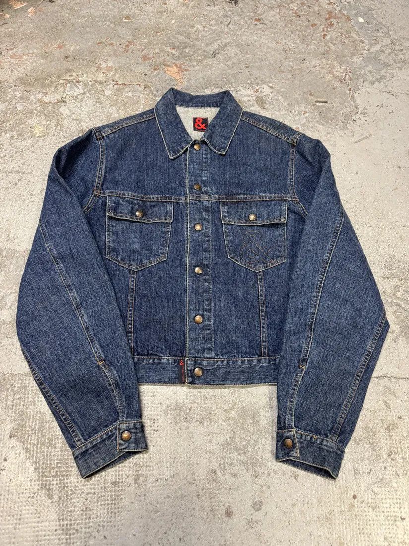 Designer × Dolce & Gabbana × Vintage 2000s Dolce & Gabbana Blue Worker Denim Jacket Size US M / EU 48-50 / 2 - 3 Thumbnail
