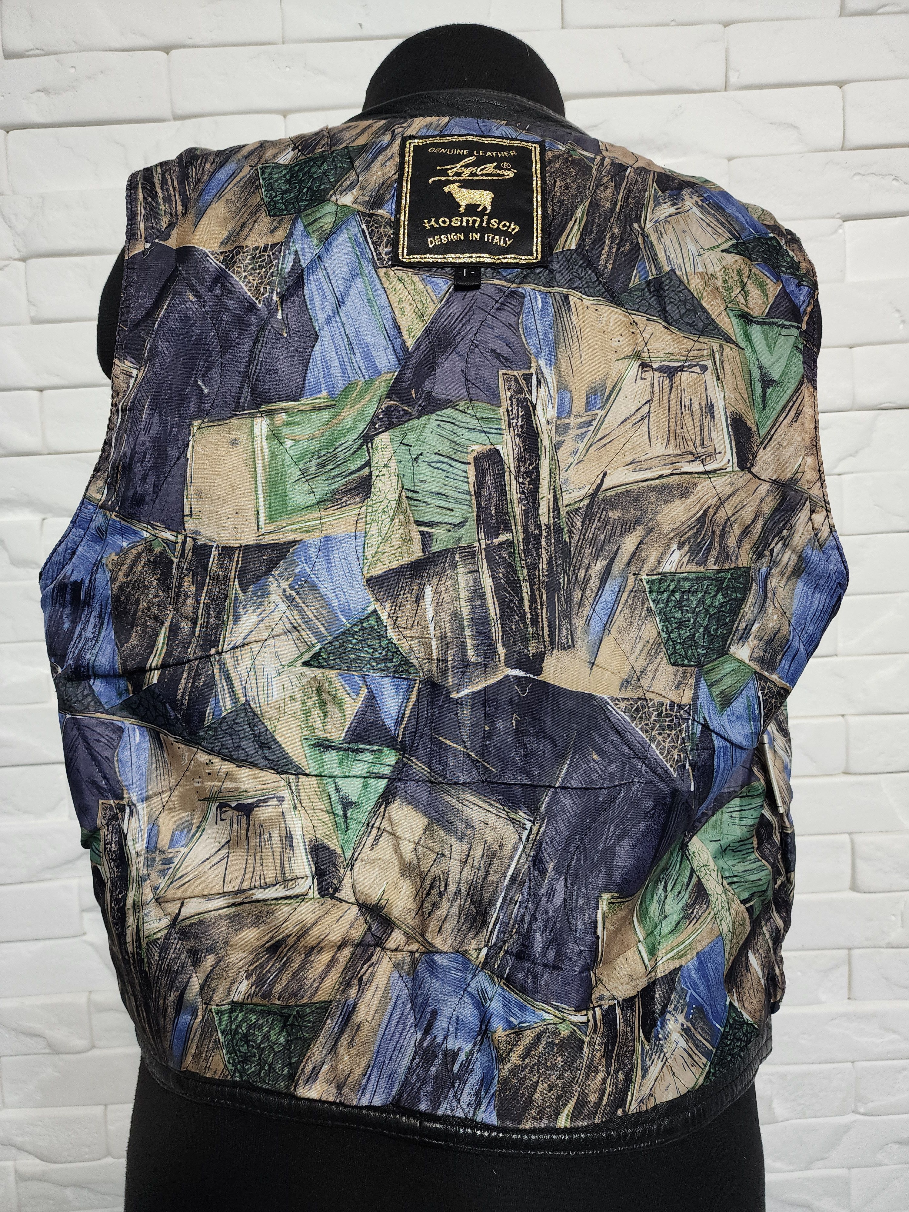 Other Genuine Leather Vest: Black Waistcoat Size US M / EU 48-50 / 2 - 8 Thumbnail