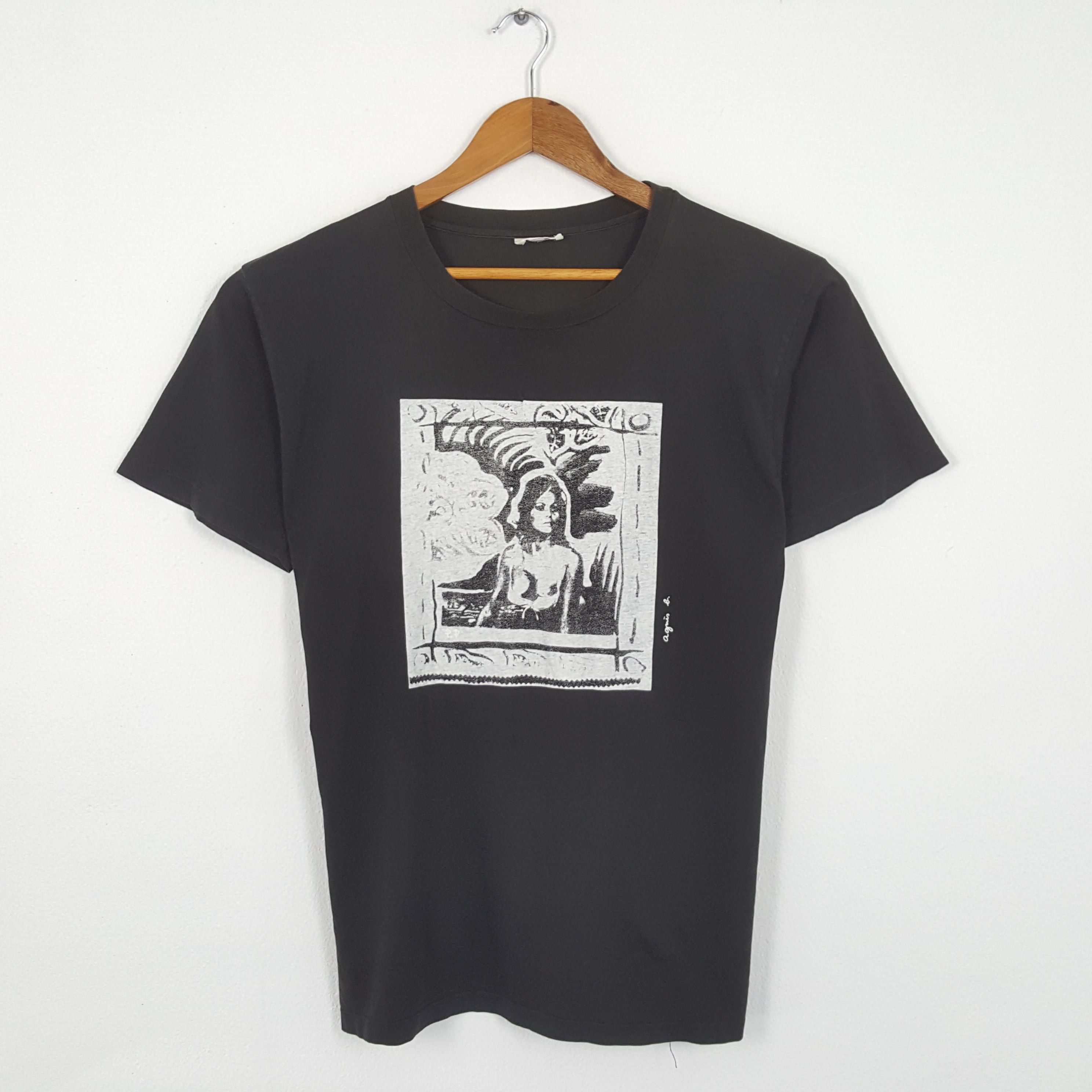 Vintage × agnes b. Vintage AGNES B. France Brand Rare Design T-Shirts Size US M / EU 48-50 / 2 - 1 Thumbnail