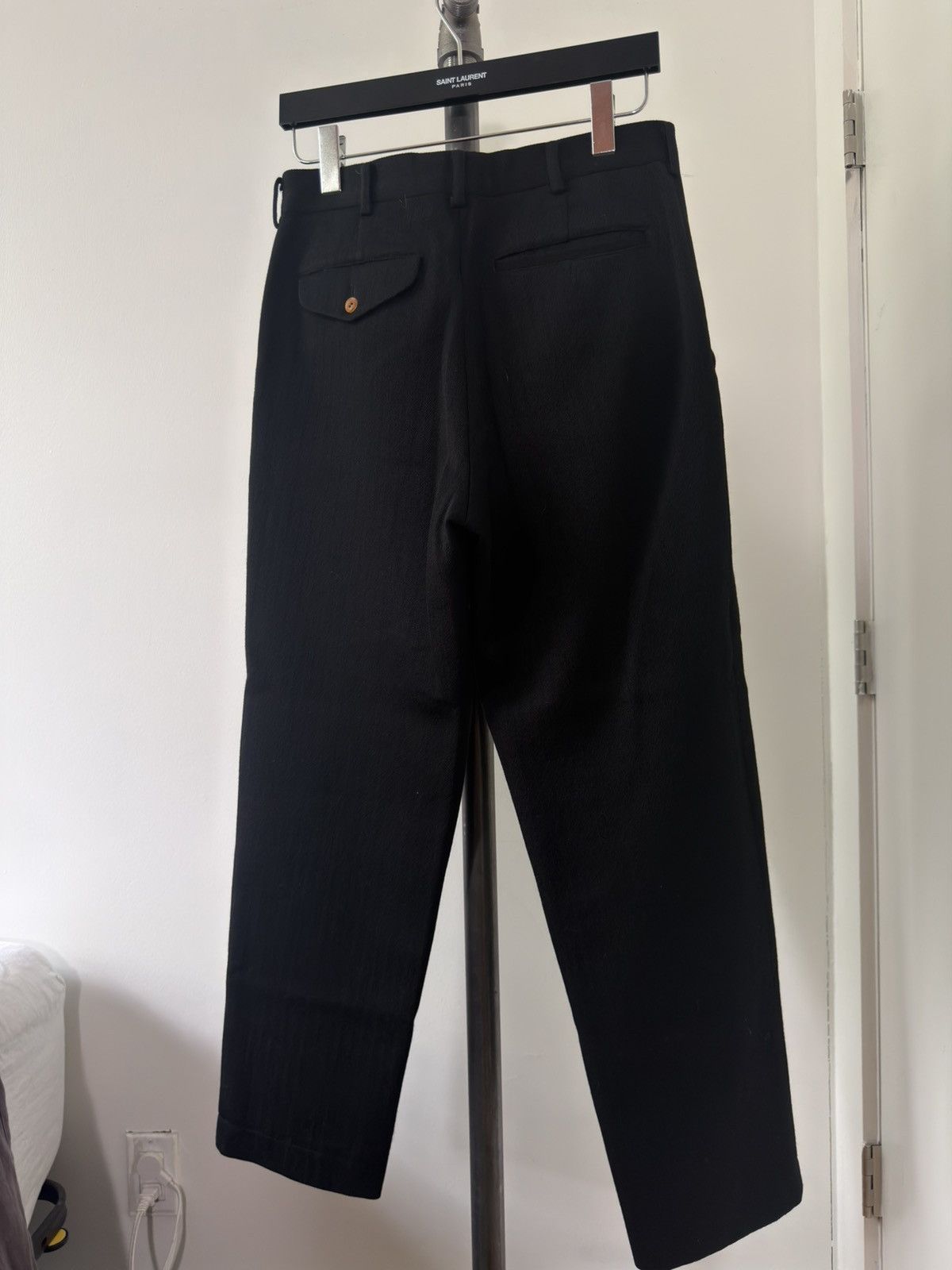 Comme des Garcons Homme Plus AD2002 Wool Trousers Size US 30 / EU 46 - 2 Thumbnail