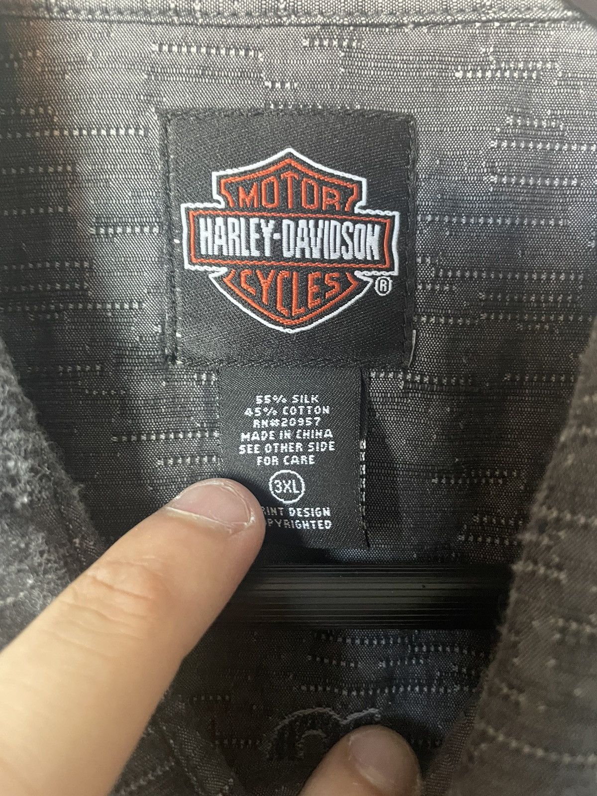 Harley Davidson × Vintage Harley Davidson workwear shirt Size US XXL / EU 58 / 5 - 5 Thumbnail