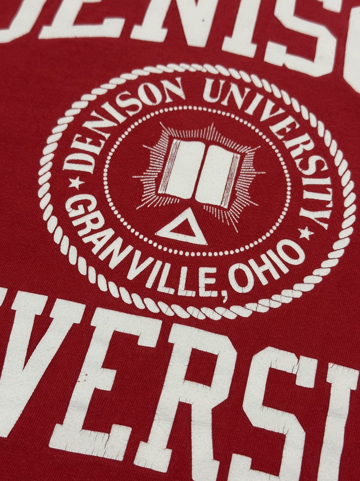 Other Vintage 80s Denison University Tshirt Single Stitch USA Made Size US XXL / EU 58 / 5 - 8 Thumbnail