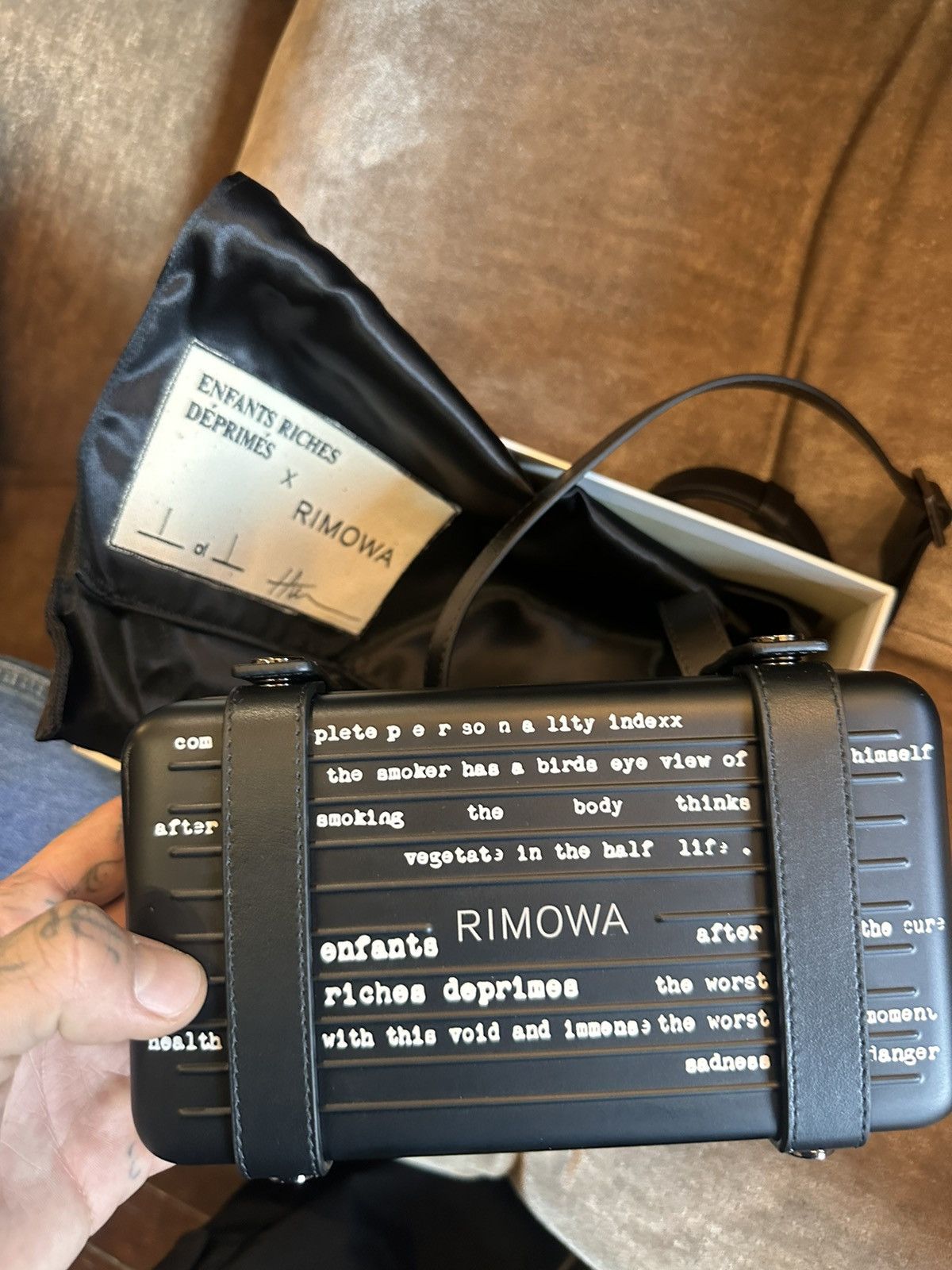Enfants Riches Deprimes × Rimowa 1/1 ERD RIMOWA BAG 4Gseller Size ONE SIZE - 15 Thumbnail