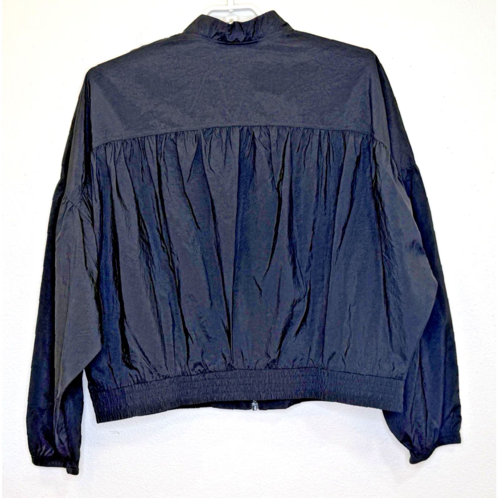 Reebok Reebok Windbreaker Jacket Womens 2X Black Full Zip Long Sleeve Pockets Outdoor Sports Size XXL / US 16-18 / IT 52-54 - 5 Thumbnail
