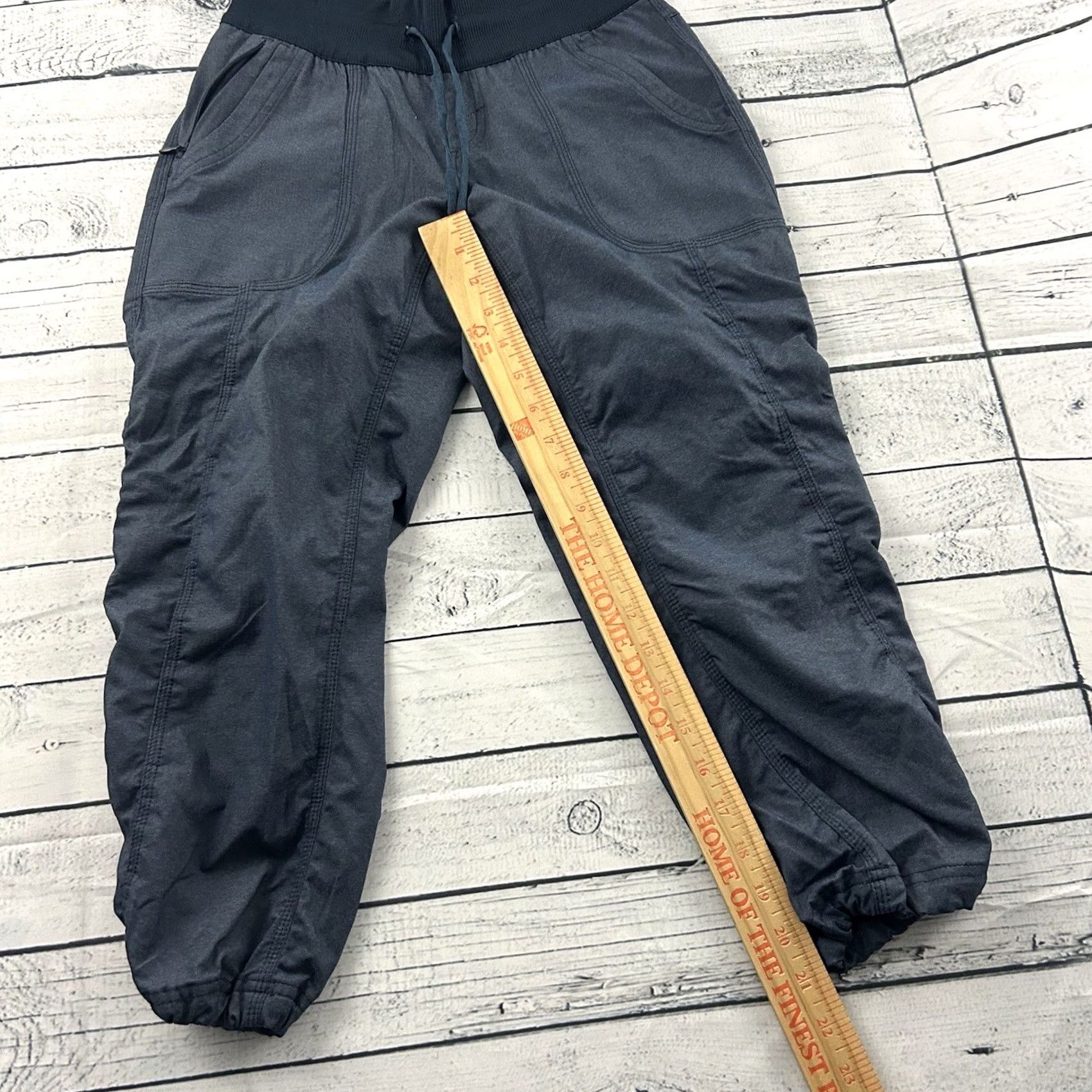 The North Face The North Face Cropped Dancer Casual Athletic Pants Women XS Blue Size 26" / US 2 / IT 38 - 2 Thumbnail
