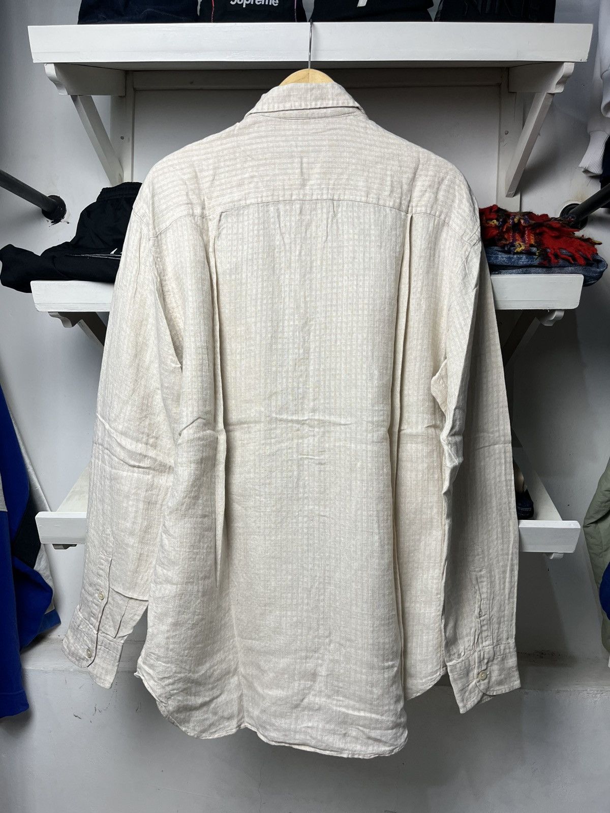 Ermenegildo Zegna Ermenegildo zegna Linen Shirt Size US L / EU 52-54 / 3 - 8 Thumbnail