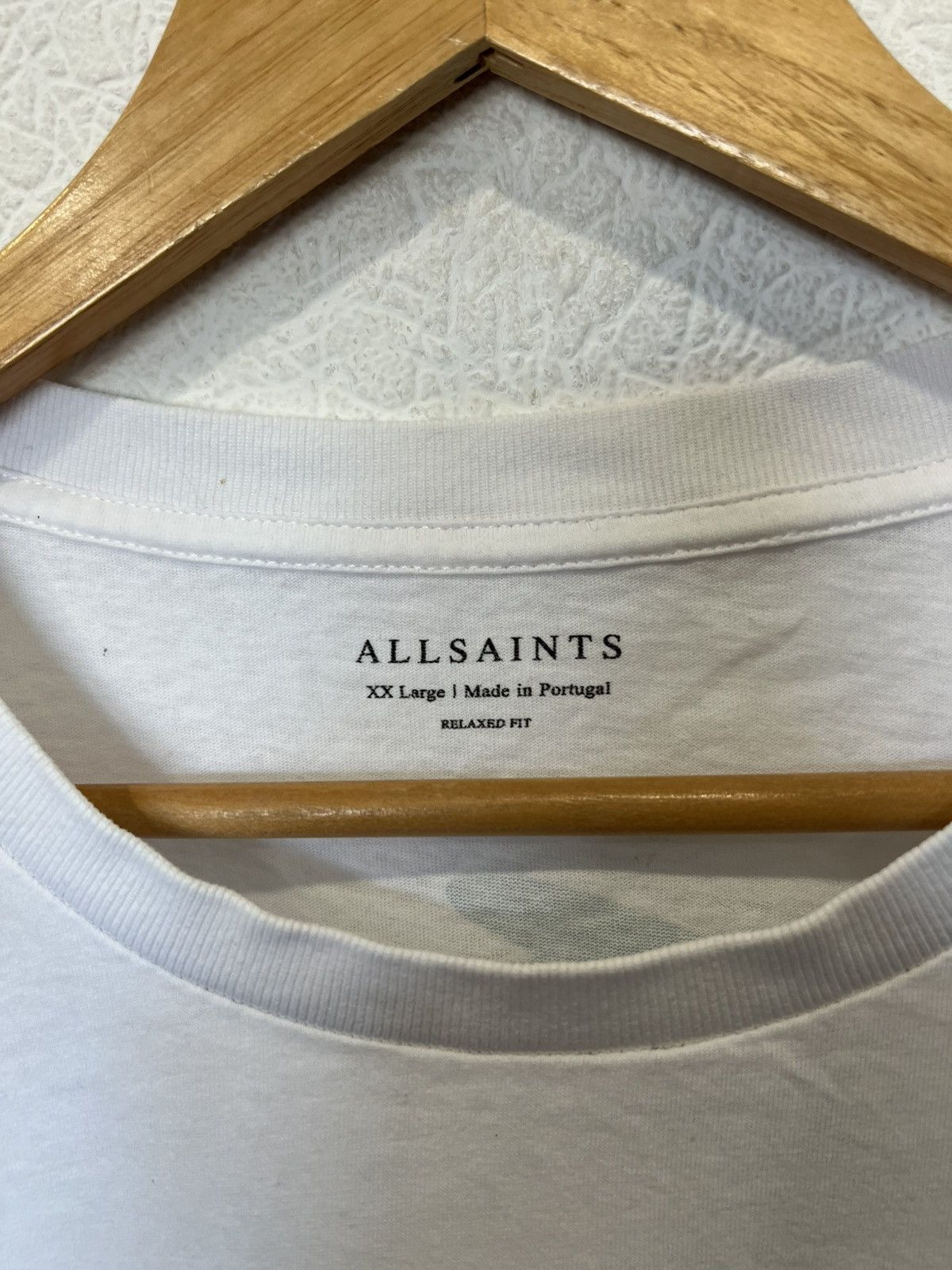 Allsaints Allsaints White T Shirt Tee Palm Beach Size US XXL / EU 58 / 5 - 4 Thumbnail