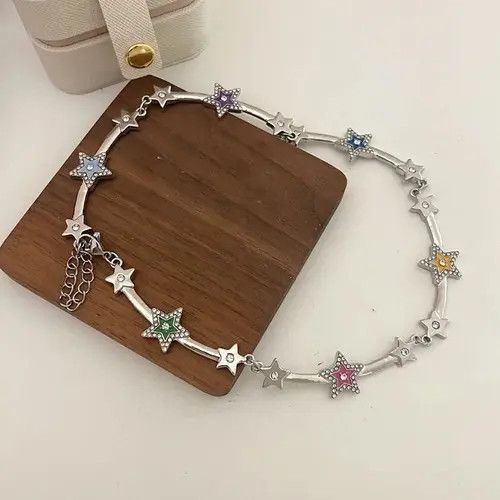 Other Five-pointed Colour Star Necklace Size ONE SIZE - 4 Thumbnail