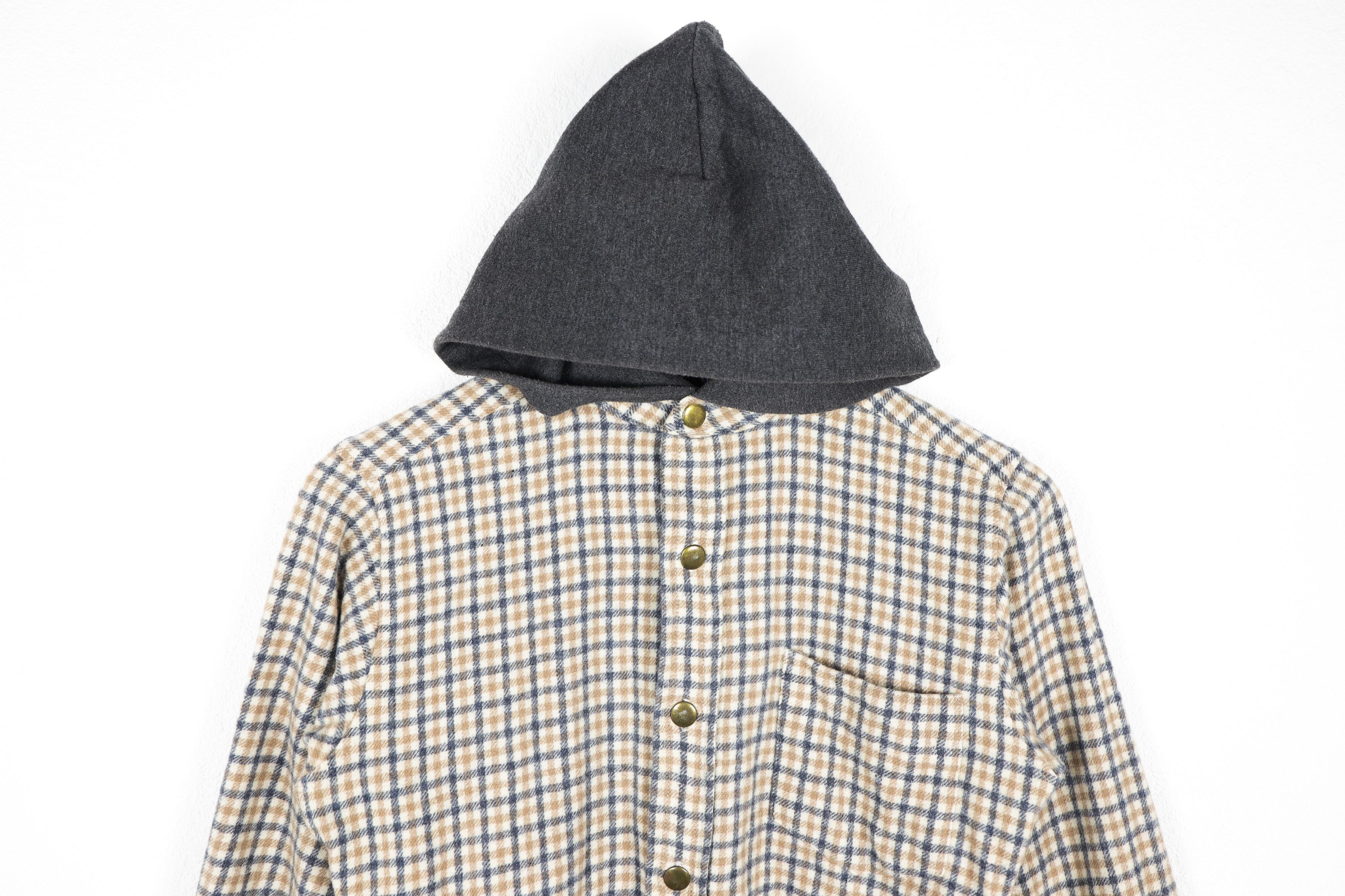 Pendleton Womens Pendleton Rework Wool Flannel Shirt Hoodie USA Size XS / US 0-2 / IT 36-38 - 2 Thumbnail