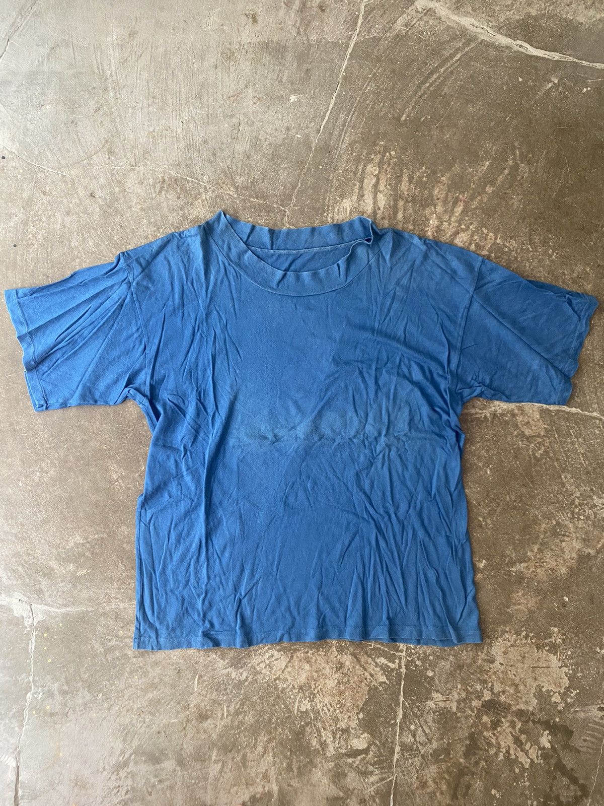 Porter Classic Porter Classic Washed Indigo Big Tee Visvim Kapital 45rpm Size US L / EU 52-54 / 3 - 1 Thumbnail