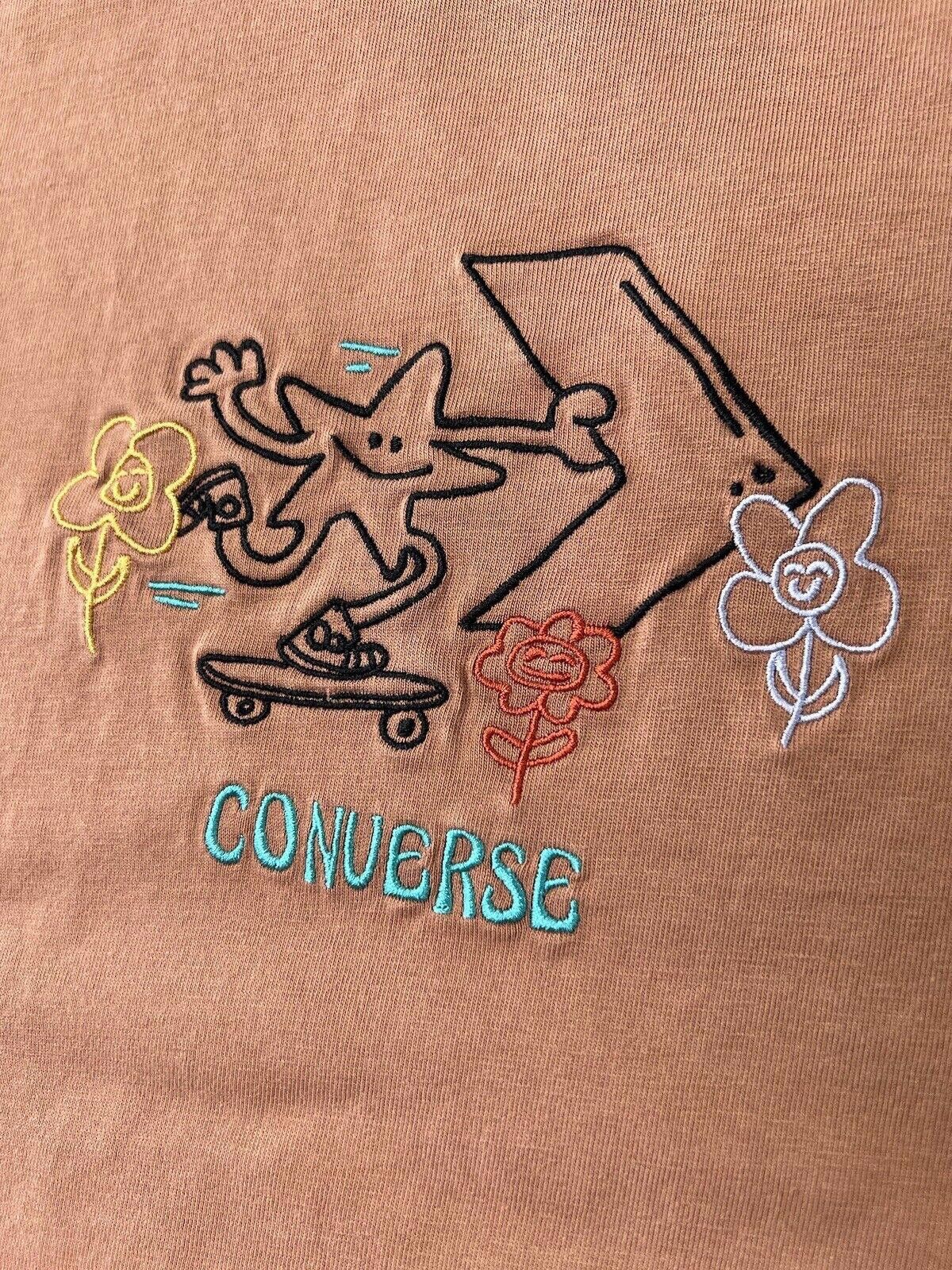 Converse Converse Embroidered Chuck Taylor Oversized Shirt Skate Sz M Size US M / EU 48-50 / 2 - 2 Thumbnail