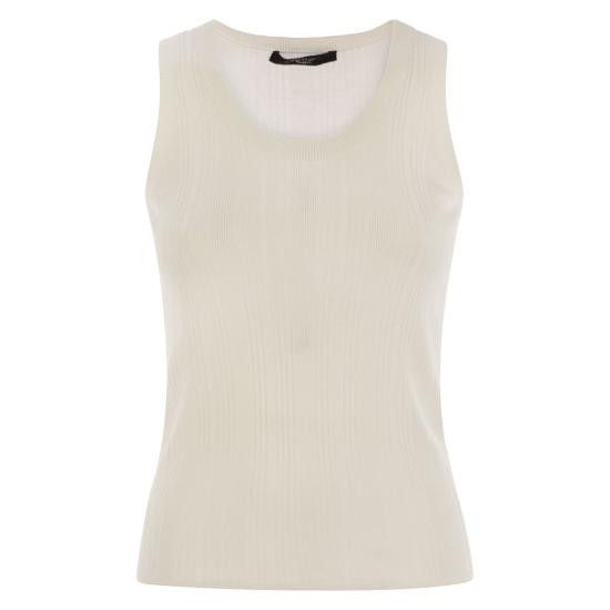 Weekend Max Mara WEEKEND MAX MARA Women Tops 2515361012600 WHITE Size L / US 10 / IT 46 - 1 Thumbnail