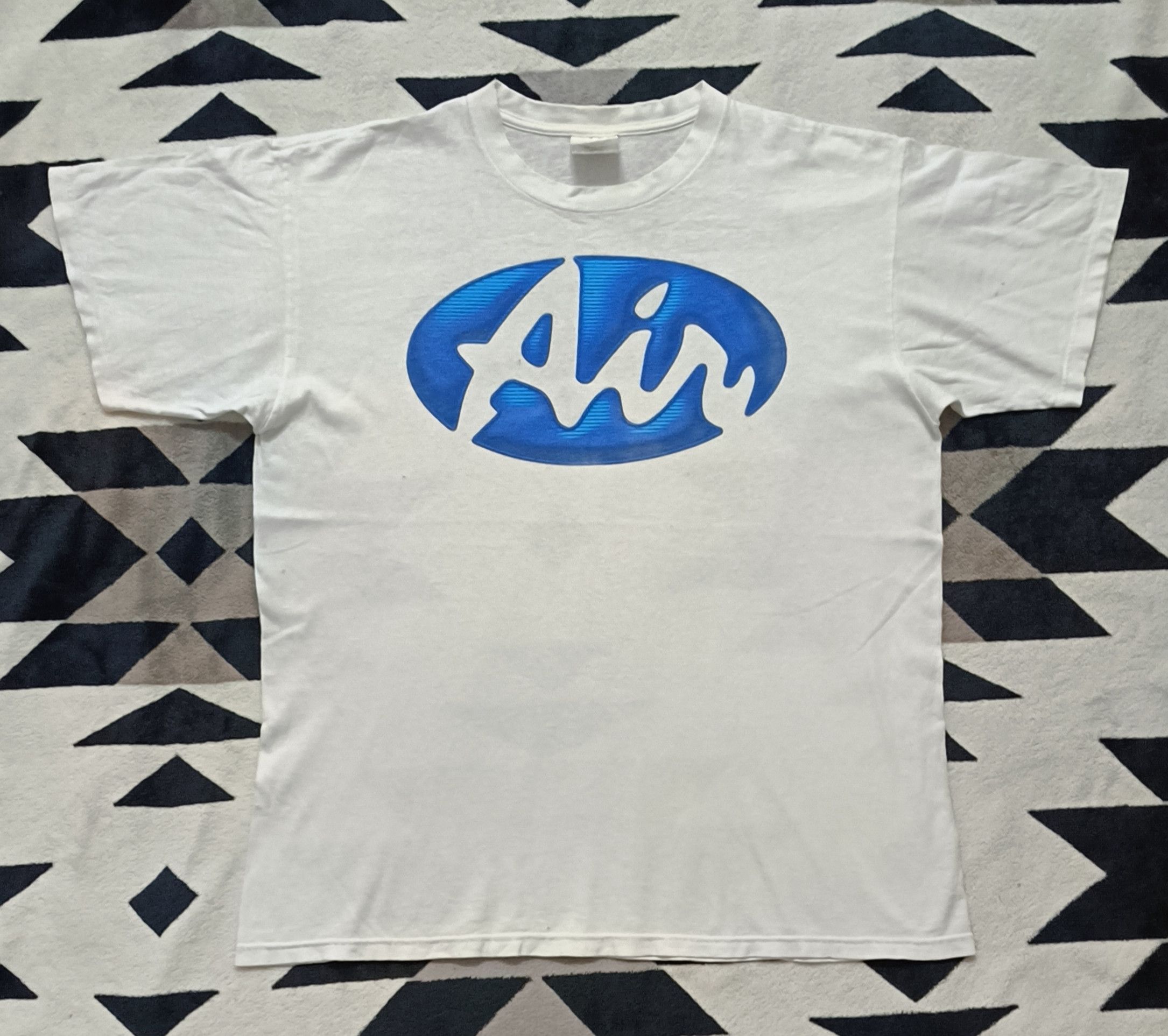 Nike 🔥🔥Rare Vintage 90s Nike Air Tee Size US L / EU 52-54 / 3 - 3 Thumbnail
