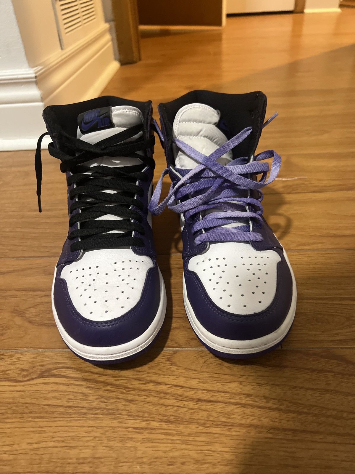 Jordan Brand Jordan 1 Court Purple Size US 9.5 / EU 42-43 - 4 Thumbnail