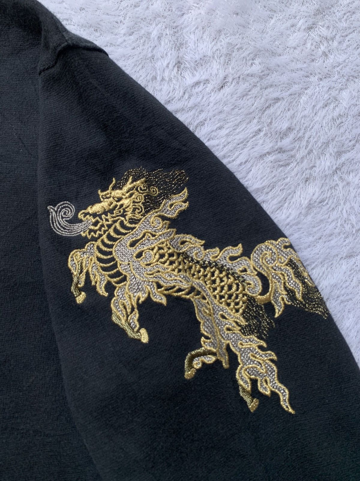 Japanese Brand Vintage yoshiyuki konishi gold dragon embroidery Size US M / EU 48-50 / 2 - 4 Thumbnail