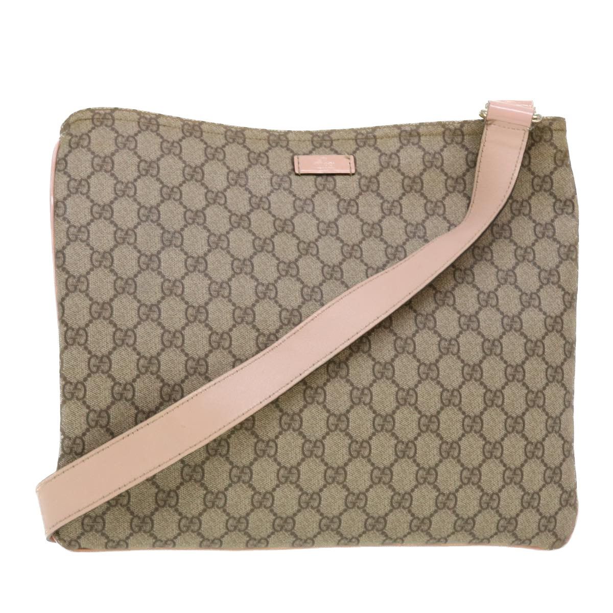 Gucci Gg Canvas Beige Canvas Shoulder Bag (Pre-Owned) Size ONE SIZE - 1 Thumbnail