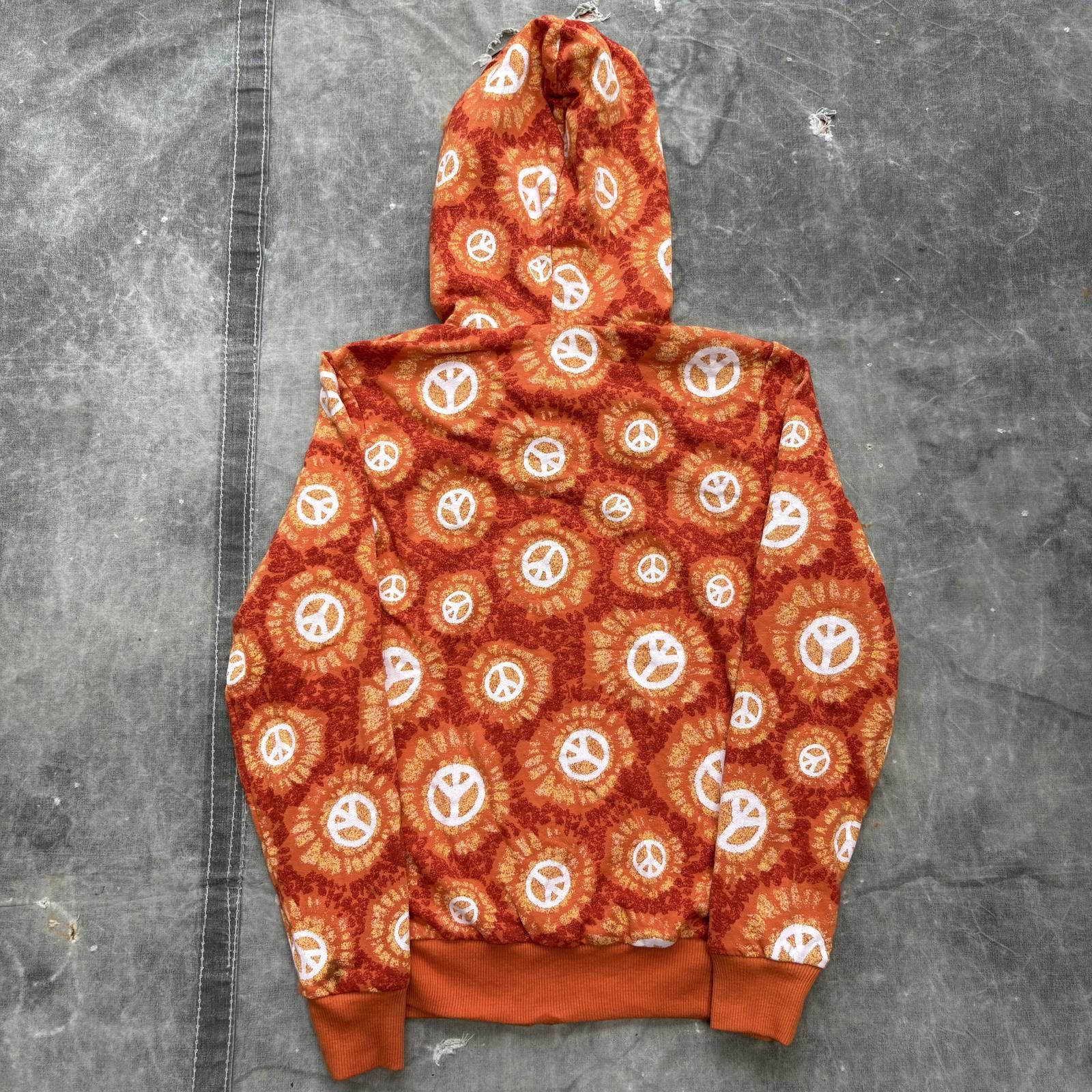 Vintage Vintage Y2K Reversible No Boundaries Skull Peace Sign Hoodie Size S / US 4 / IT 40 - 7 Thumbnail