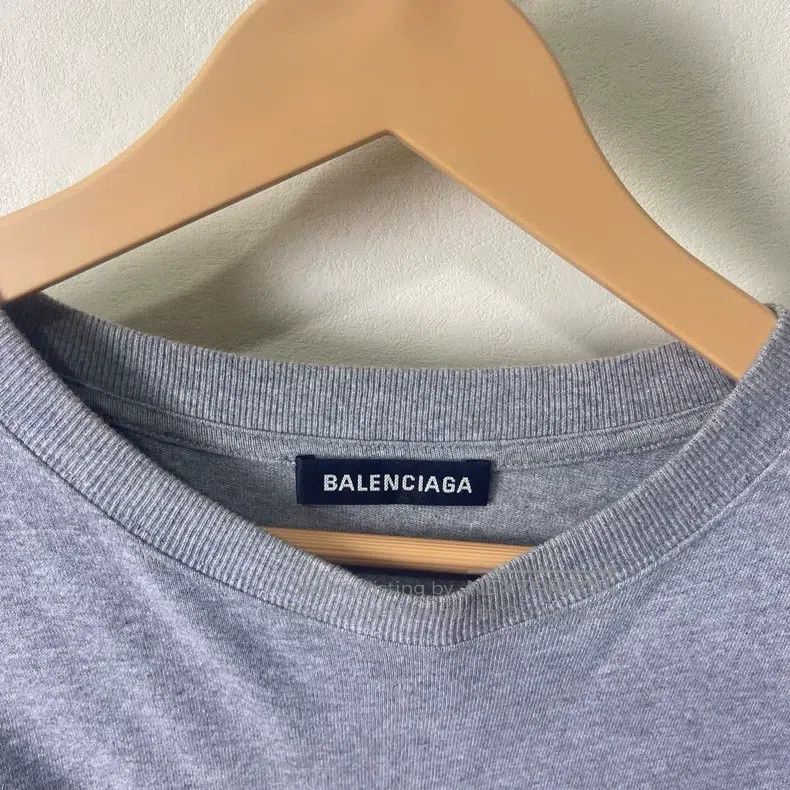 Balenciaga Balenciaga Classic color block logo white casual short-sle Size US S / EU 44-46 / 1 - 3 Thumbnail