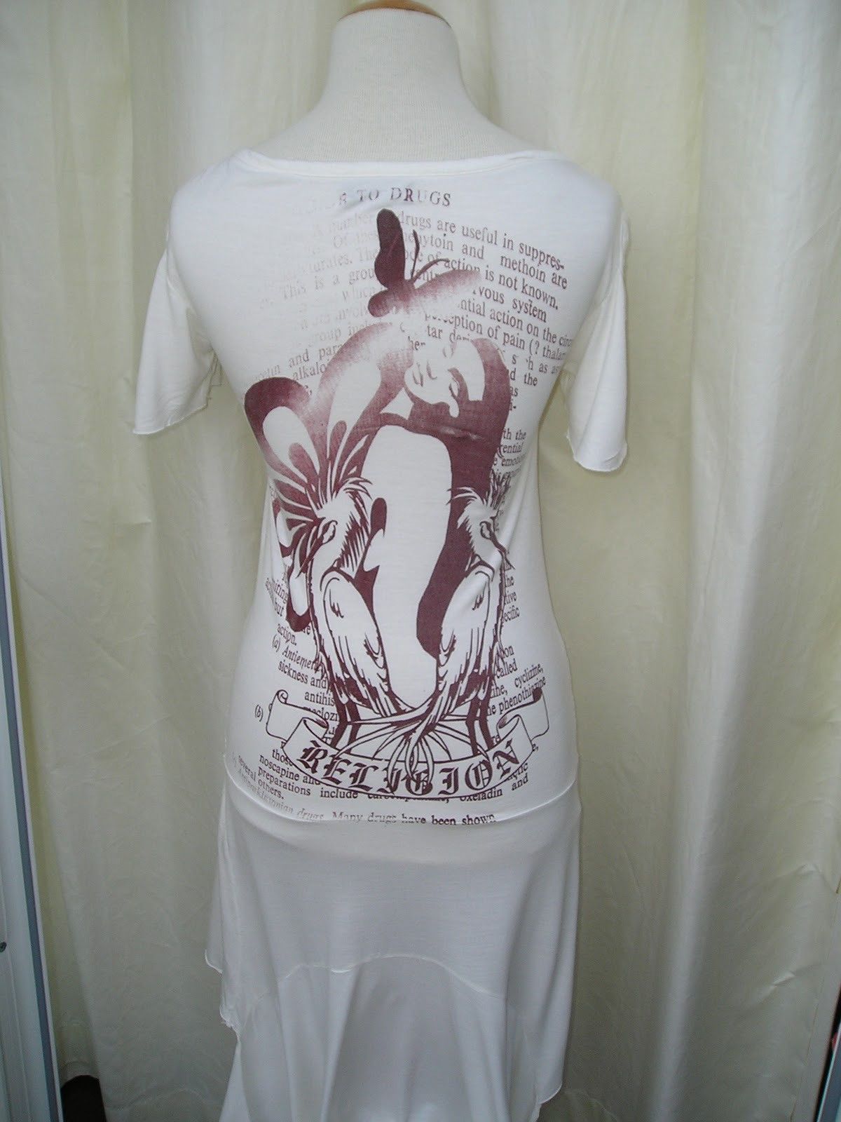Vintage Religion Co UK Hand Made Dress Size M / US 6-8 / IT 42-44 - 3 Thumbnail