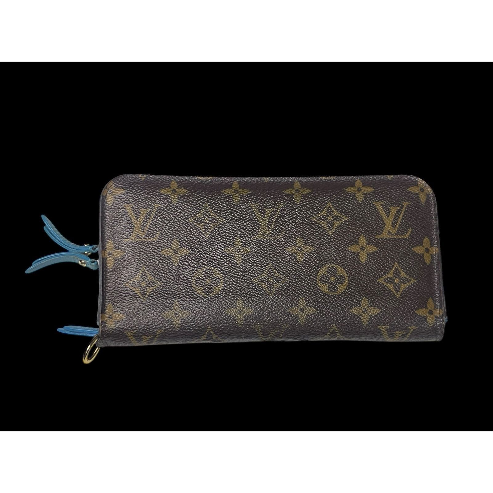 Louis Vuitton Rare Louis Vuitton Sky Blue Brown Monogram Insolite Wallet Size ONE SIZE - 7 Thumbnail
