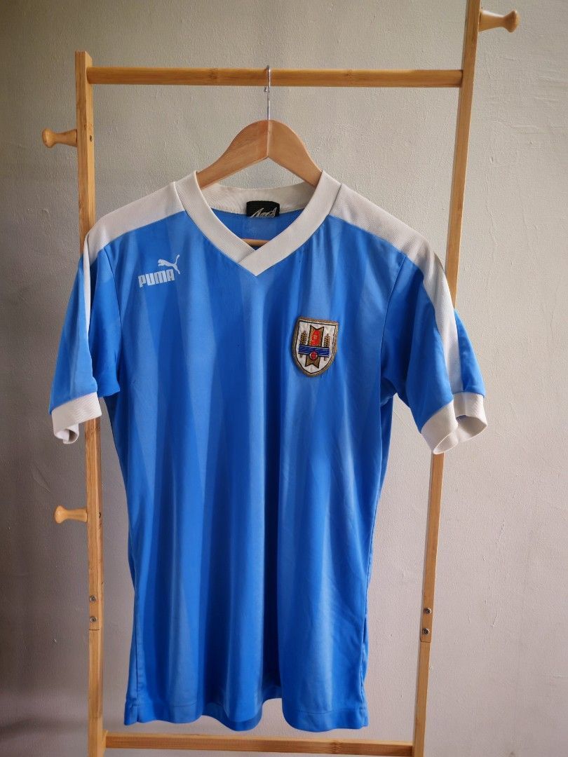 Vintage Vintage Uruguay 🇺🇾 1989/1990 Home-Kit by Puma Size US L / EU 52-54 / 3 - 1 Thumbnail