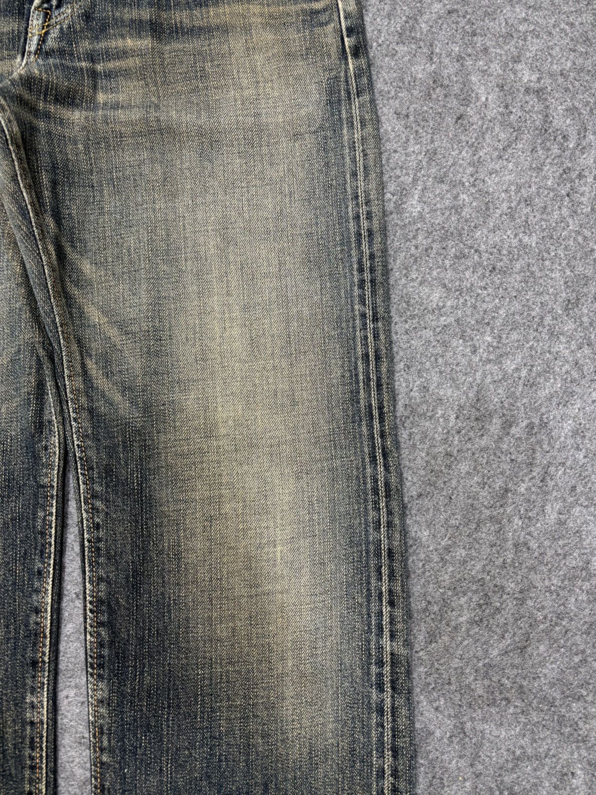 Japanese Brand 💥Insane 90s Mudwash💥Rare Edwin Rusty Selvedge Denim F659 Size US 30 / EU 46 - 9 Thumbnail