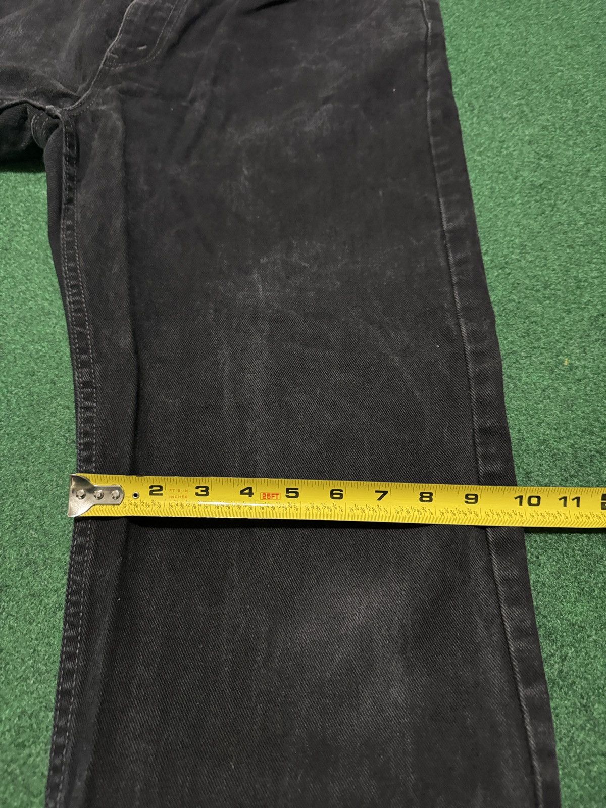Levi's Vintage Clothing Vintage Levi’s 505 Straight Leg 38x30 Black Denim Jeans Size US 38 / EU 54 - 10 Thumbnail