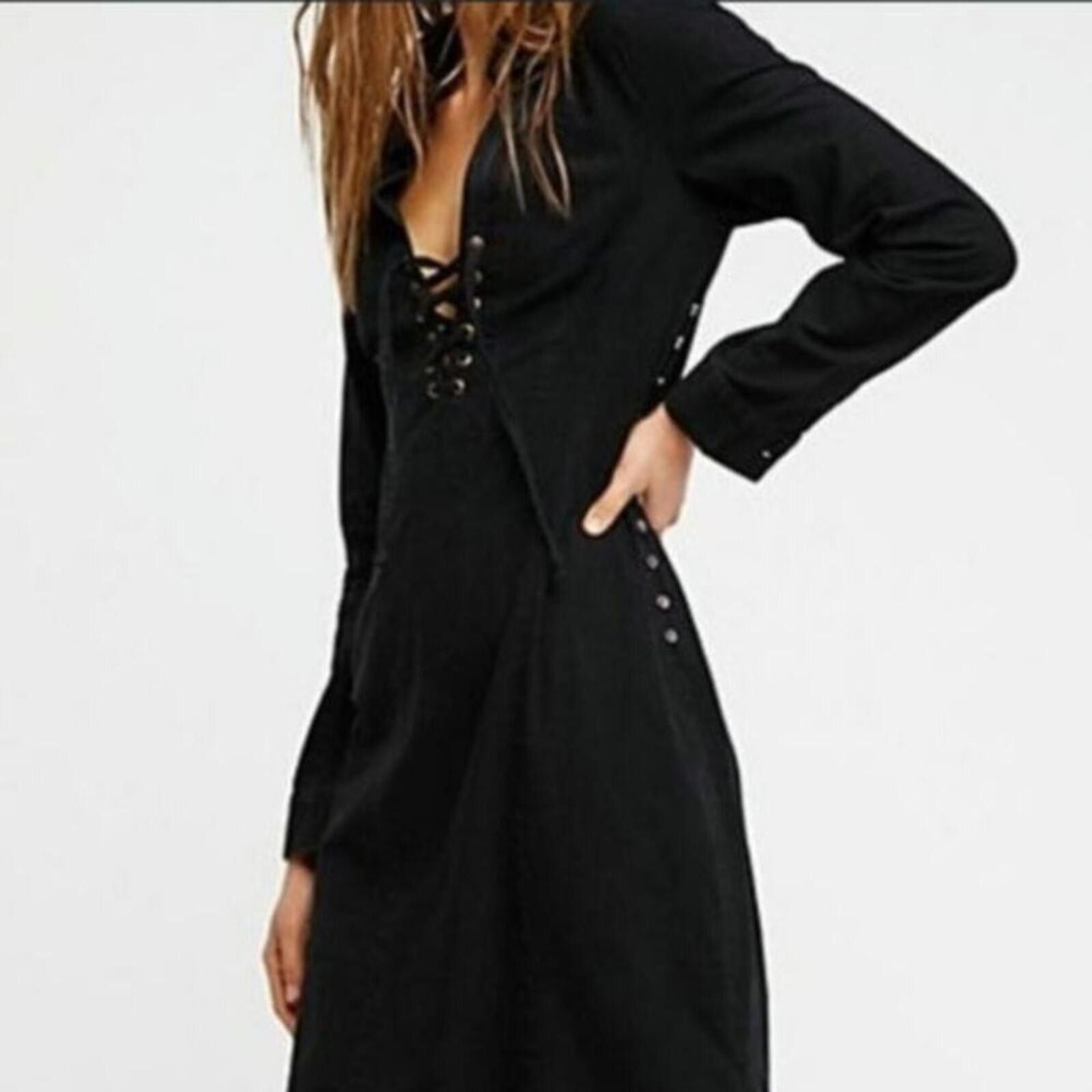 denim dress lace Lovelace Puff Sleeve Vintage / L Size:12 US Women (9 AU/UK) Browse through our collection plus-size prom dresses Navy Blue Satin Spaghetti