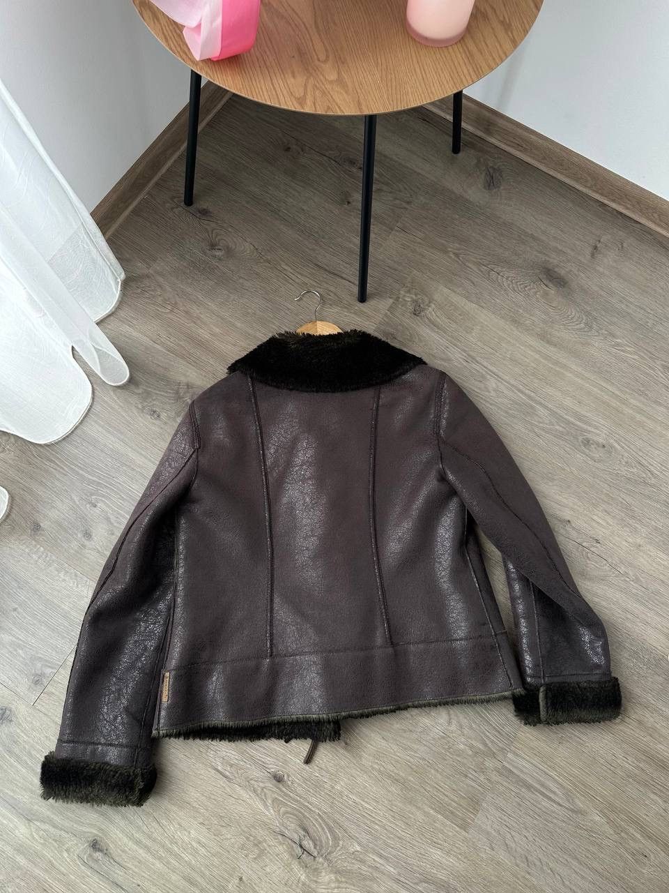 Armani × Vintage Vintage Armani Jeans Faux Fur Womesn Jacket Size L / US 10 / IT 46 - 18 Thumbnail