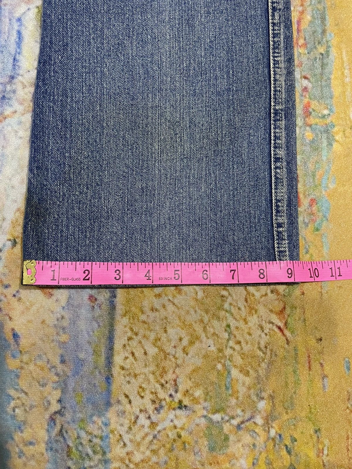 Japanese Brand Vintage Wild Life LGB Style Denim Pants Size US 33 - 15 Thumbnail