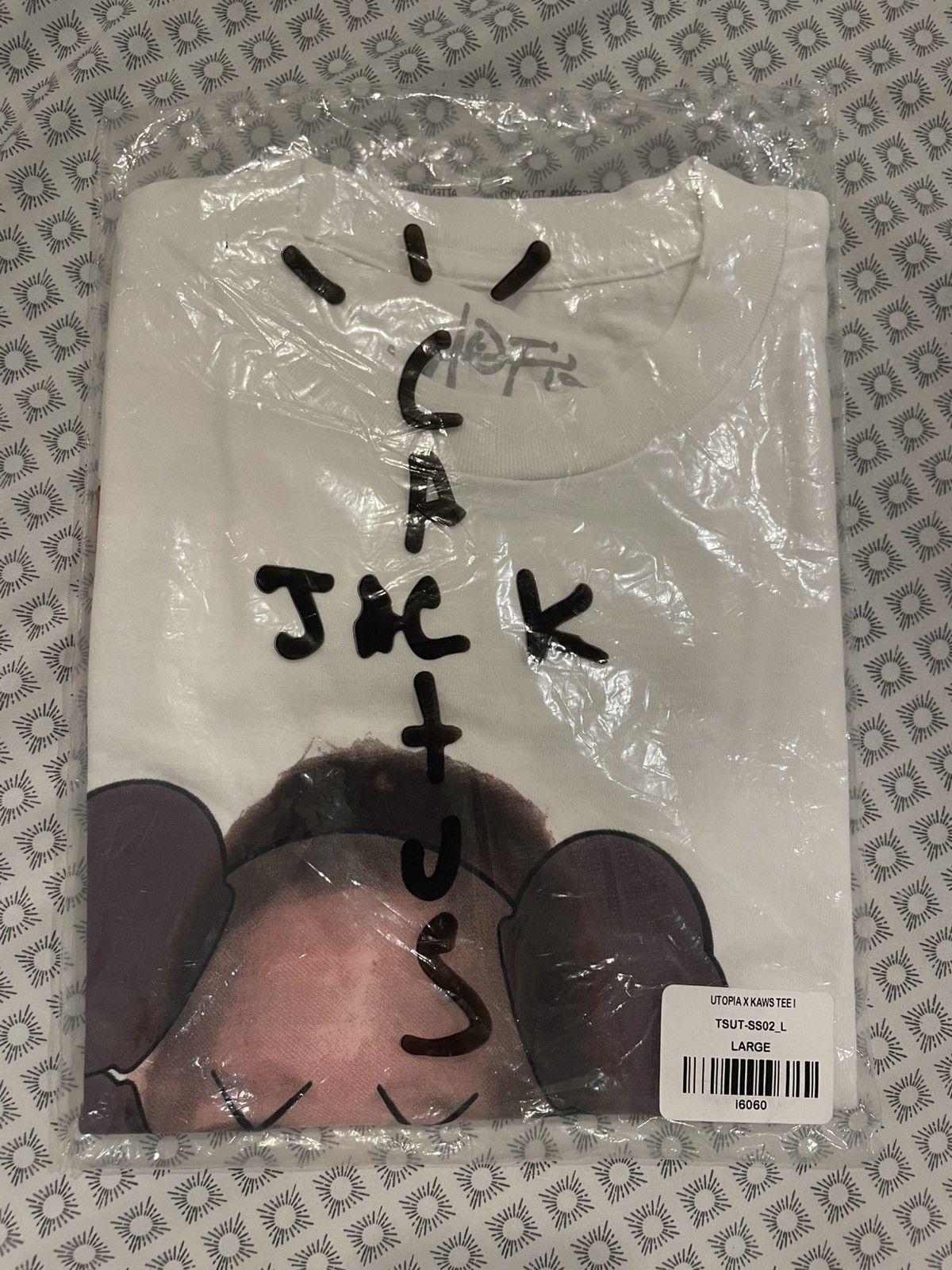 Kaws × Travis Scott Kaws X Travis Scott Utopia Tee Size US L / EU 52-54 / 3 - 3 Thumbnail