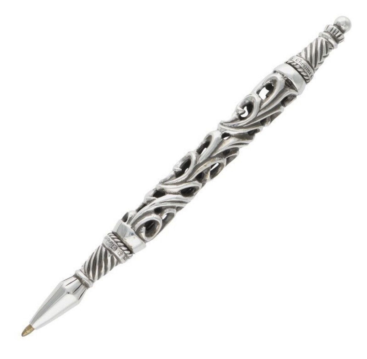 Chrome Hearts Chrome Hearts Filigree Silver Ballpoint Pen Size ONE SIZE - 1 Thumbnail