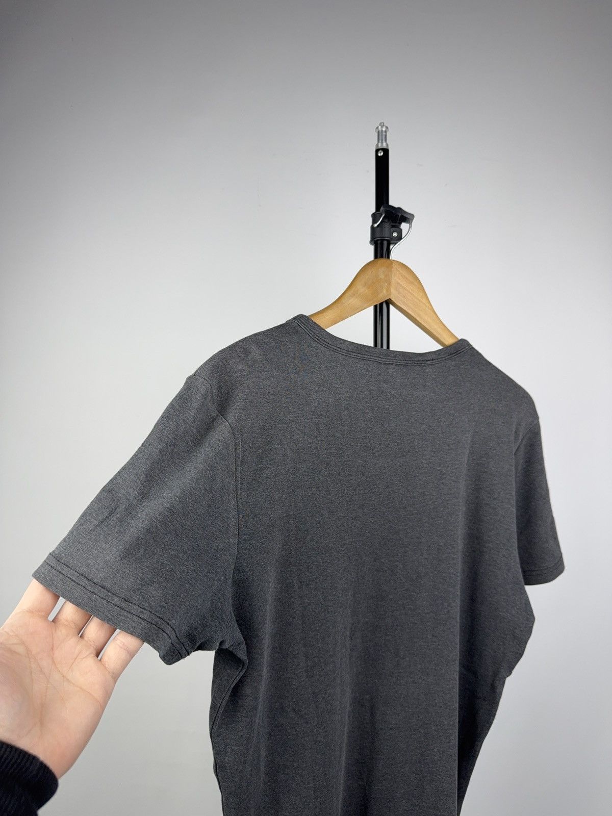 G-Star 00s G-Star RAW Big Logo Tee Dark Grey Y2K Streetwear L Size US L / EU 52-54 / 3 - 8 Thumbnail