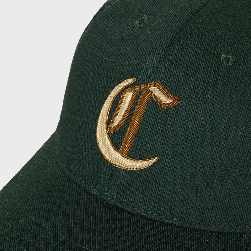 Celine o1w1db10526 AA05T0 Size : OS / Hat / Cap in Dark Green Size ONE SIZE - 5 Thumbnail