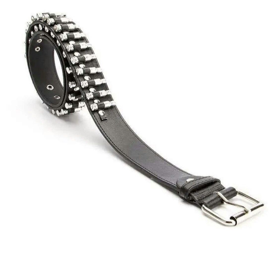 Jewelry 105cm Silver Hollow Bullet Belt Size ONE SIZE - 1 Thumbnail