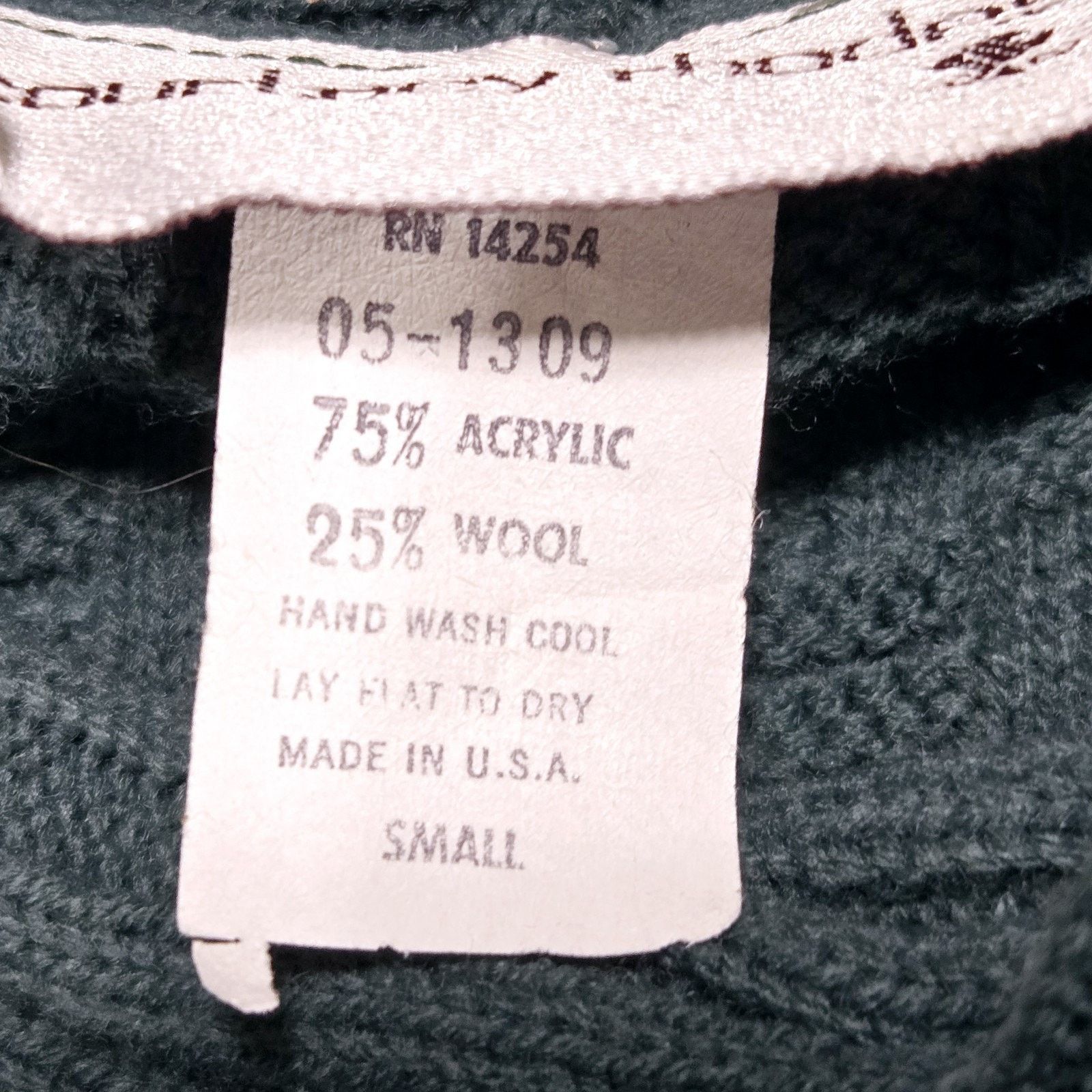 & Other Stories Courtney Rhodes Sweater Vintage S Wool Blend Basket Weave Size S / US 4 / IT 40 - 8 Thumbnail
