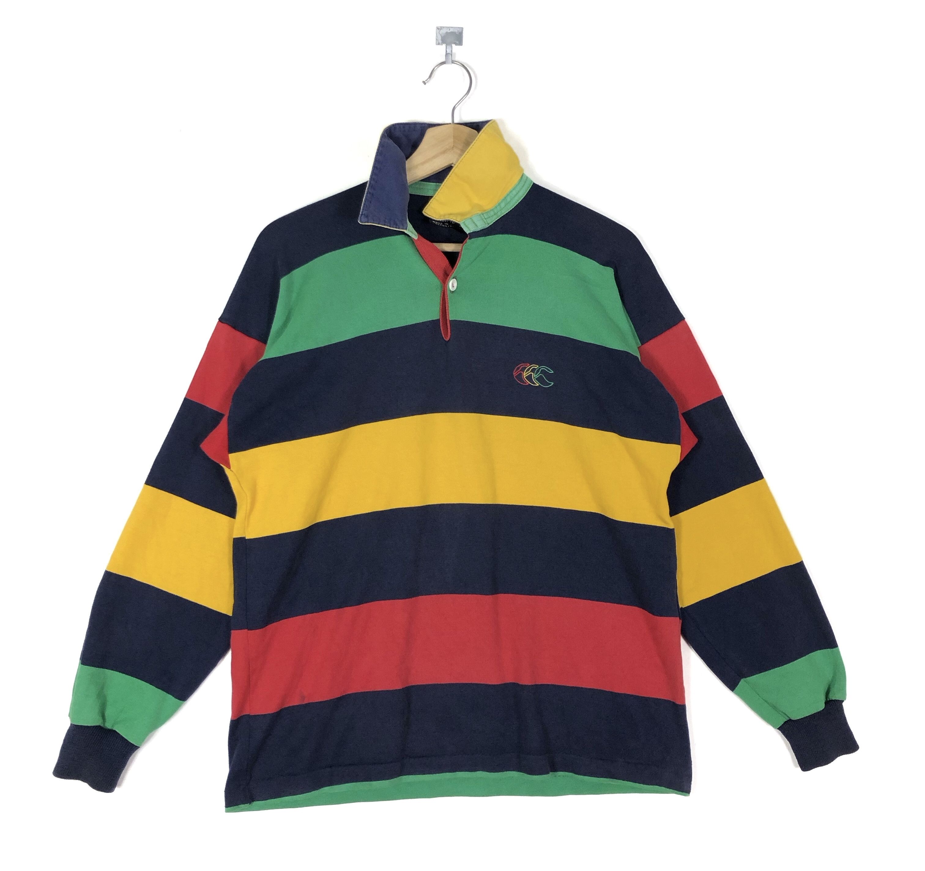 Canterbury of New Zealand RARE🔥VINTAGE 90’S CANTERBURY REGGAE COLOURWAY RUGBY WEAR Size US M / EU 48-50 / 2 - 1 Thumbnail