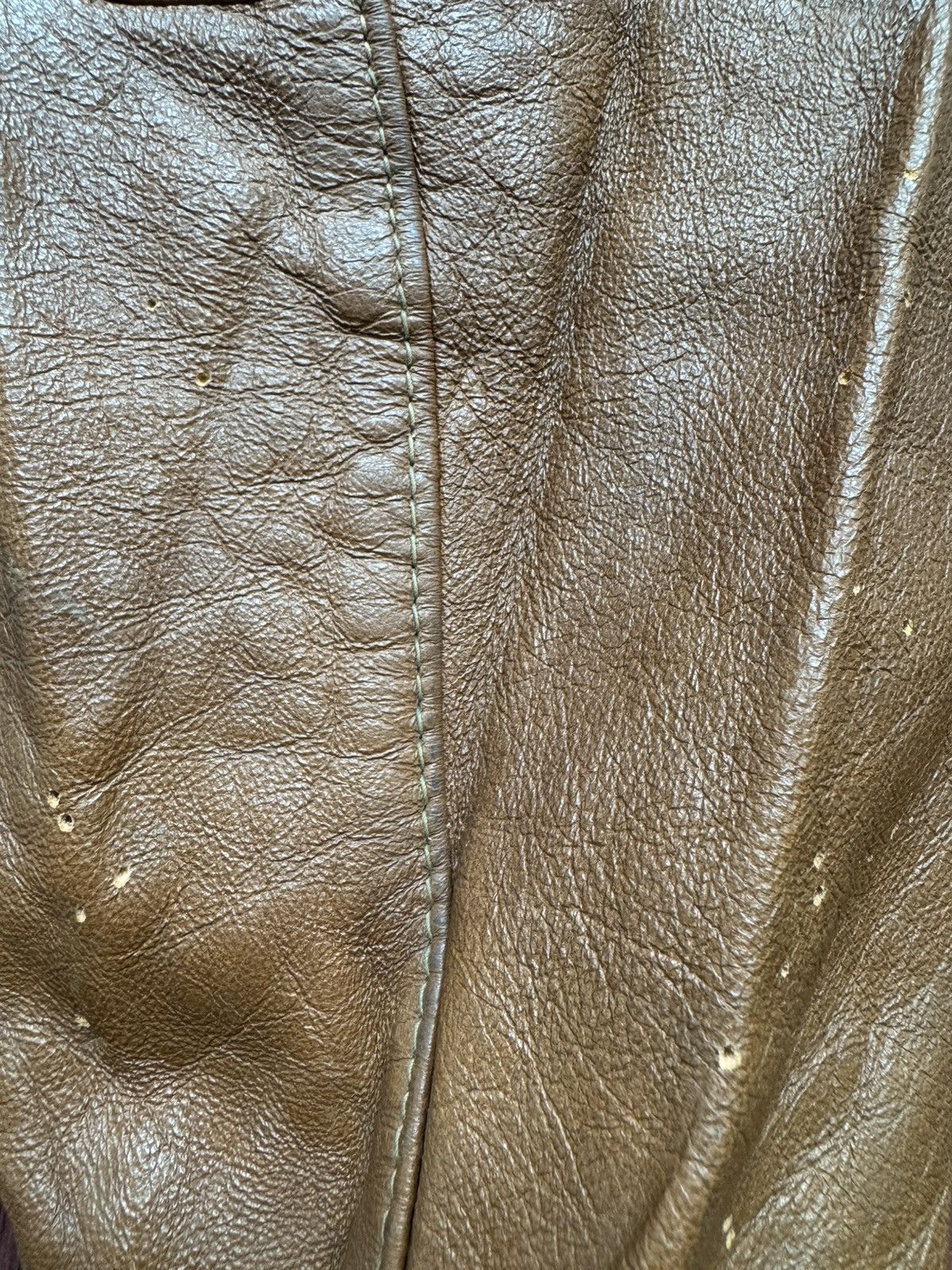 Schott VERY RARE VINTAGE JACKET LEATHER FLIGHT BOMBER SCHOTT Size US M / EU 48-50 / 2 - 11 Thumbnail