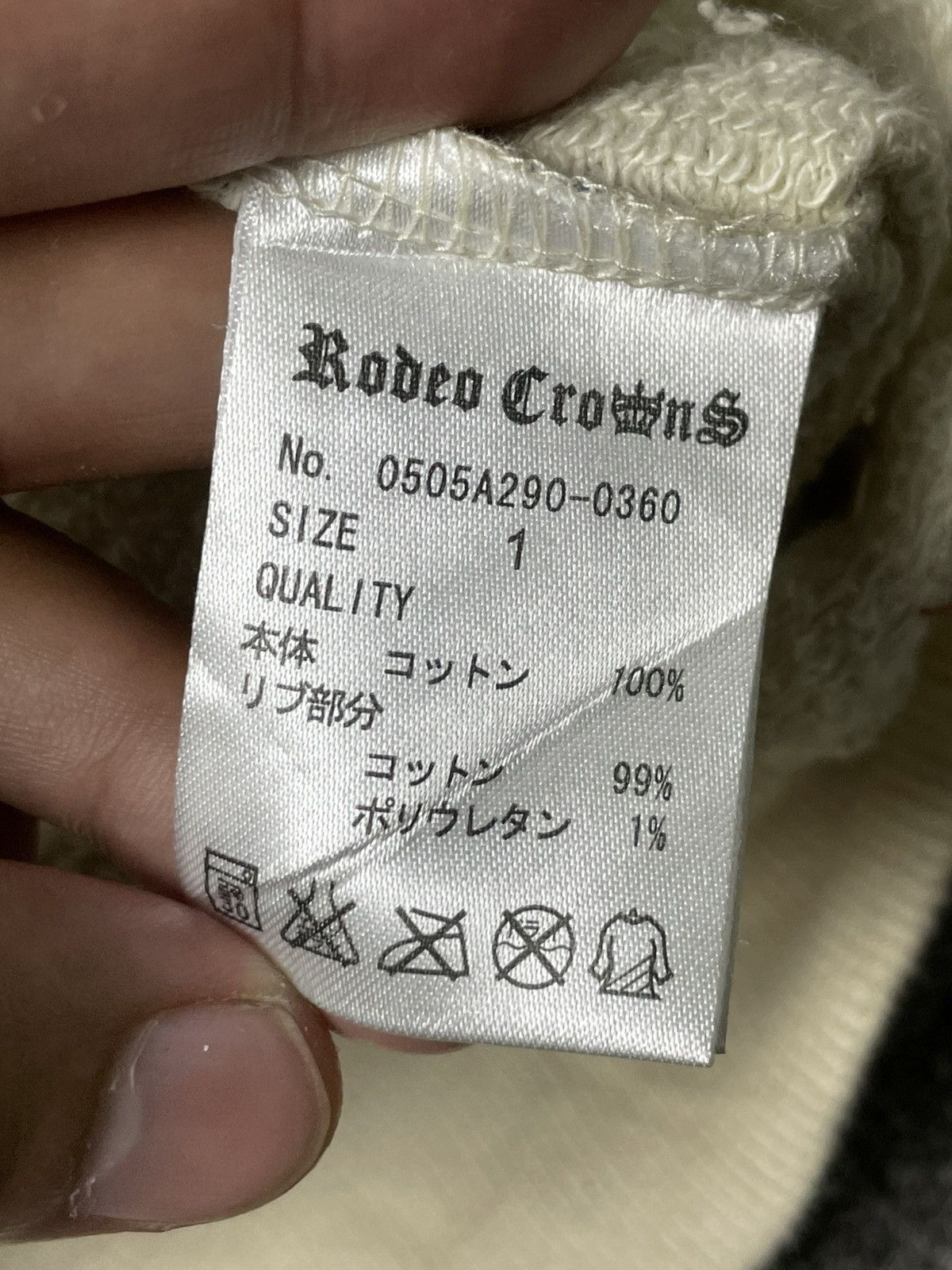 Japanese Brand × Vintage RODEO CROWNS Cheetah Printed Hoodies (78) Size US XXS / EU 40 - 9 Thumbnail