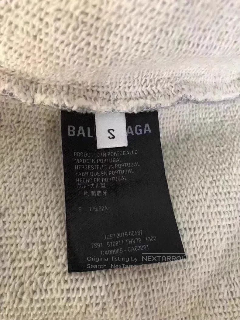 Balenciaga Balenciaga Gray Buckle Hoodie Size US S / EU 44-46 / 1 - 5 Thumbnail
