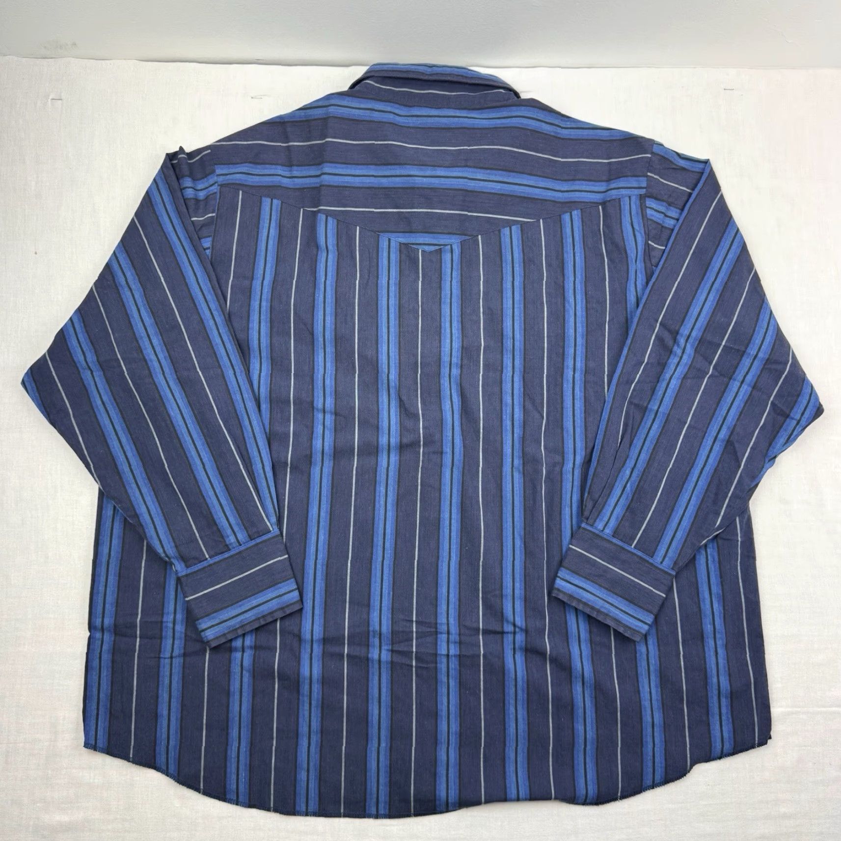 Vintage VINTAGE Black Canyon Western Pearl Snap Shirt Adult 2XL Striped Cowboy 90s Y2K Mens Size US XXL / EU 58 / 5 - 7 Thumbnail