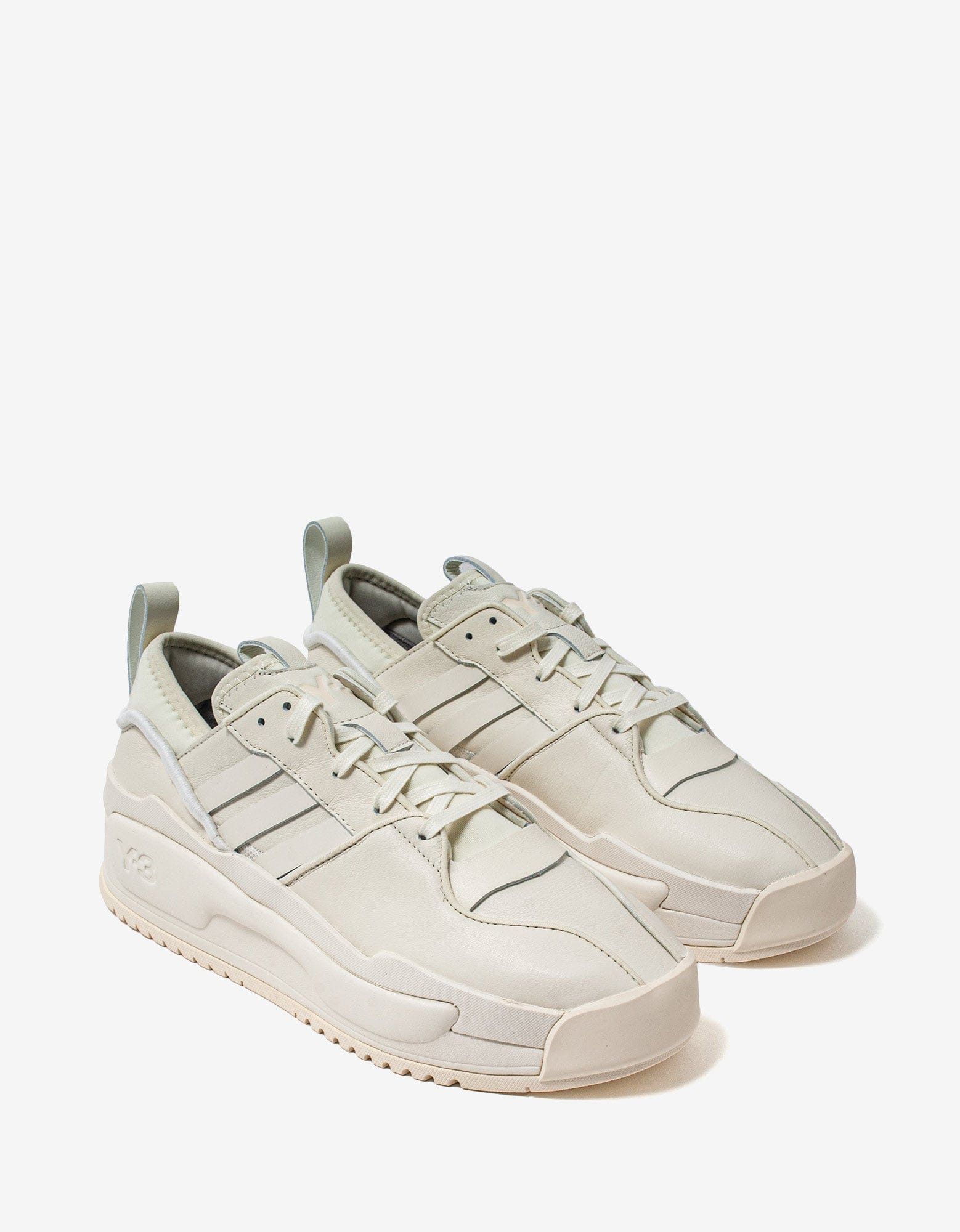 image of Y 3 White Rivalry Trainers Shoes in Black, Men's (Size 7)