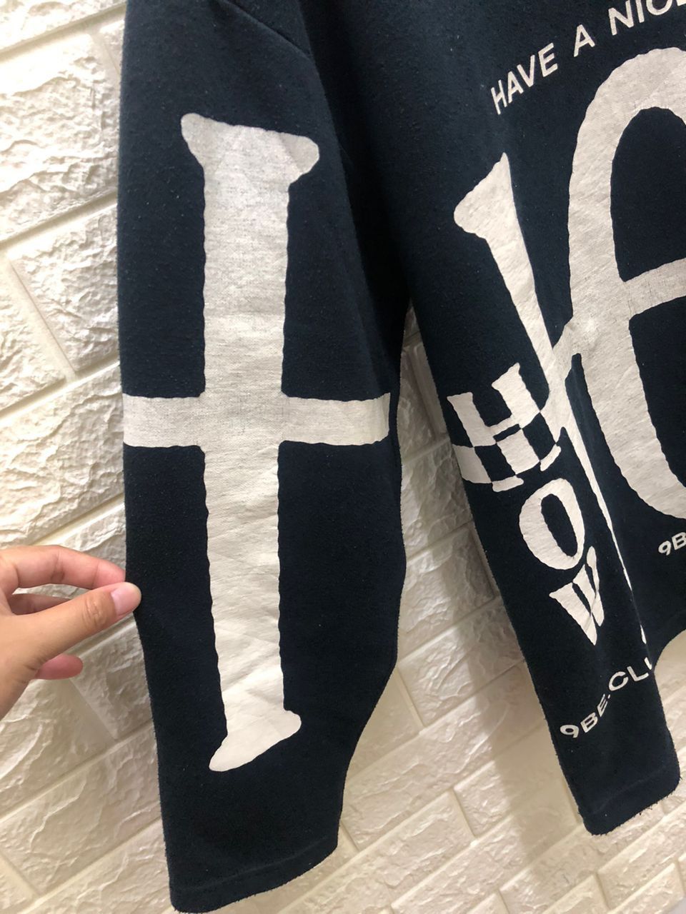Vintage Vintage BYC Be Club 9BE HOW IOU Sweatshirt Pull OvER Size US M / EU 48-50 / 2 - 11 Thumbnail