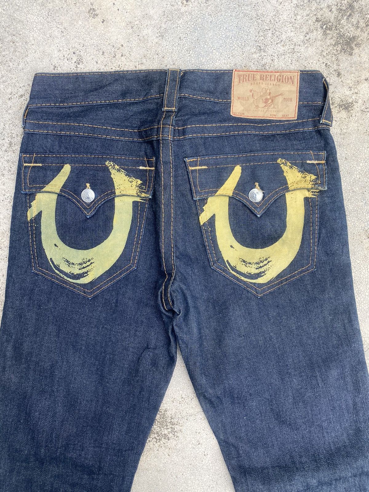 If Six Was Nine × Japanese Brand × True Religion Flare Jeans True Religion Like New Bootcut Size US 33 - 23 Thumbnail