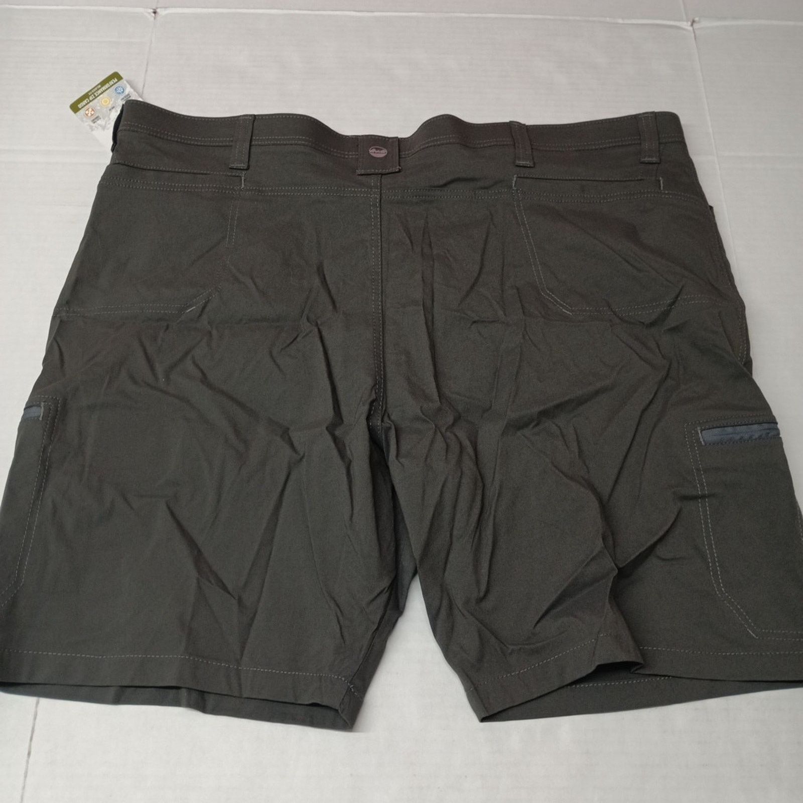 Wrangler Wrangler Cargo Shorts Men's 48 Gray 10" Inseam Performance Size US 44 / EU 60 - 4 Thumbnail