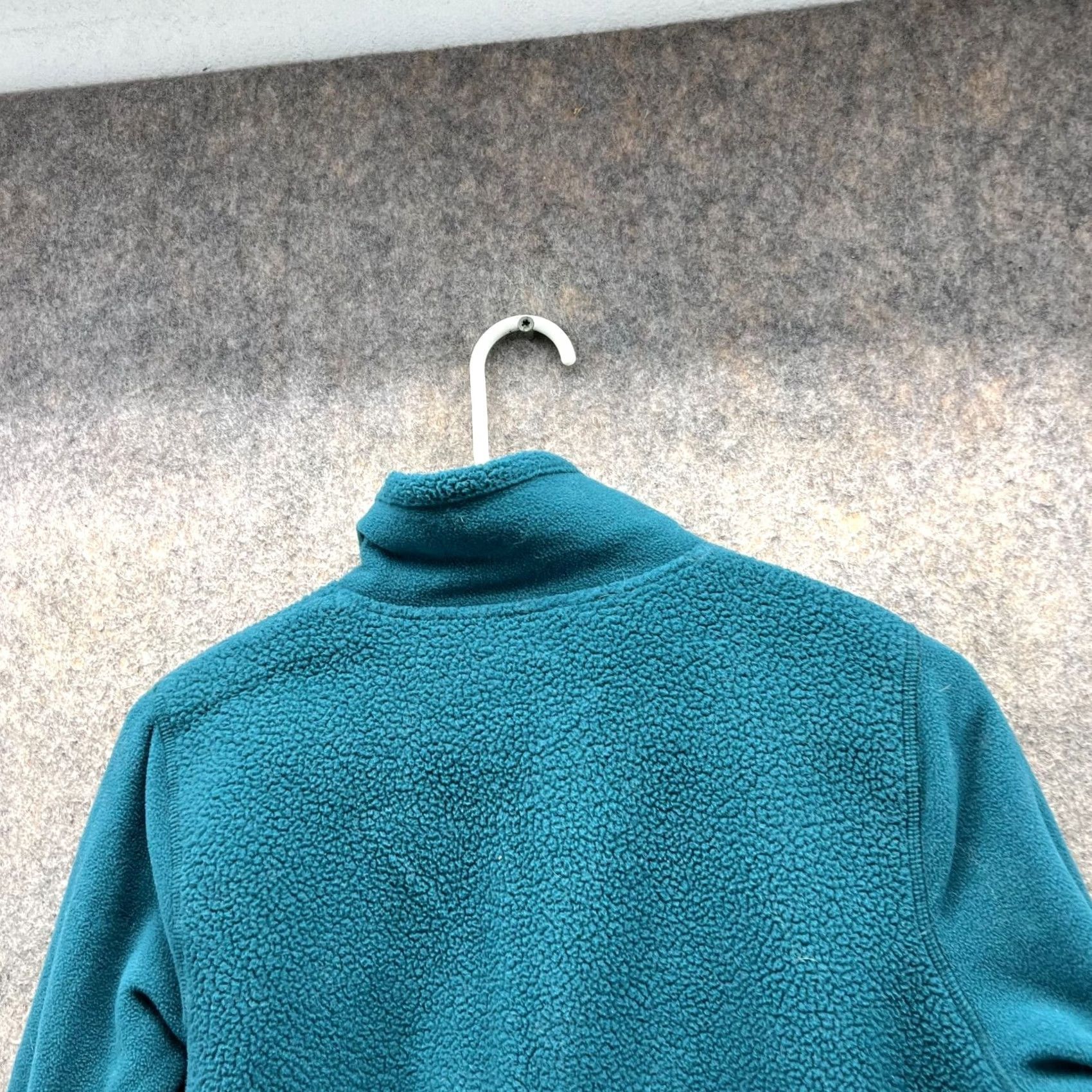 Vintage VINTAGE LL Bean Sweater Women Small Teal Blue 1/2 Zip Fleece Pullover Winter Holiday Shirts Mens Womens Size S / US 4 / IT 40 - 3 Thumbnail