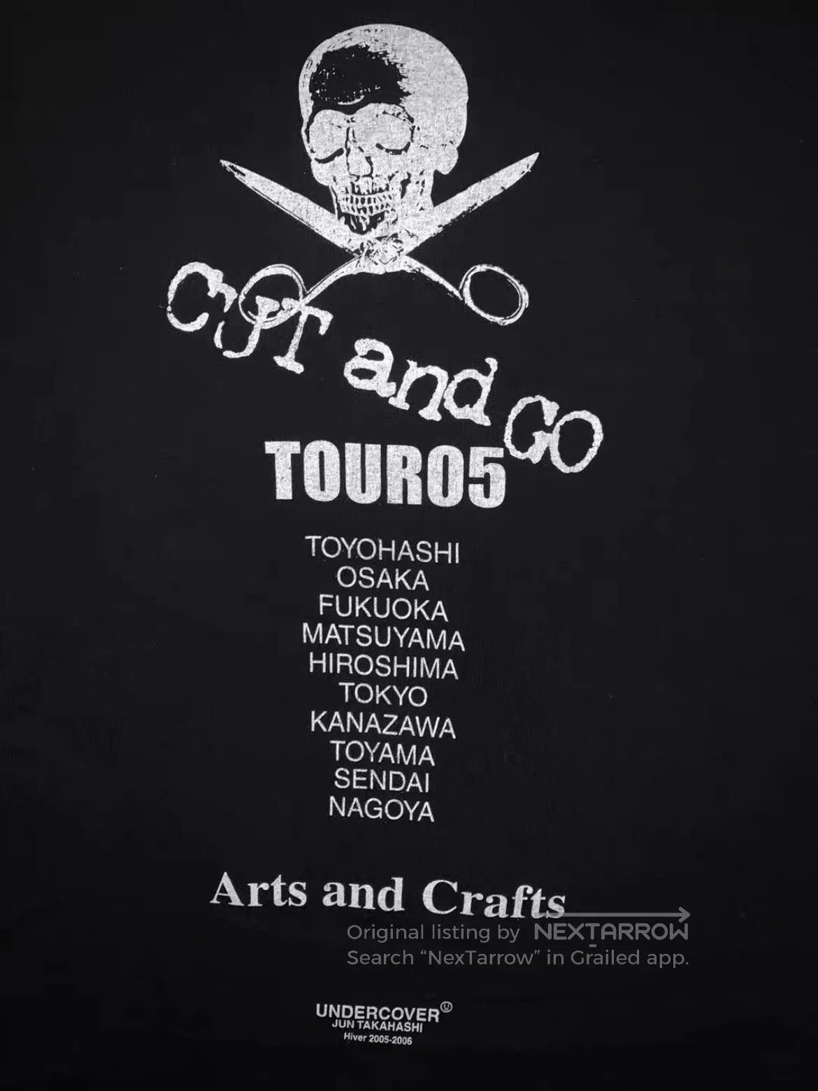 Undercover Undercover 05AW Arts&Crafts Touro5 Tee. Size US M / EU 48-50 / 2 - 4 Thumbnail