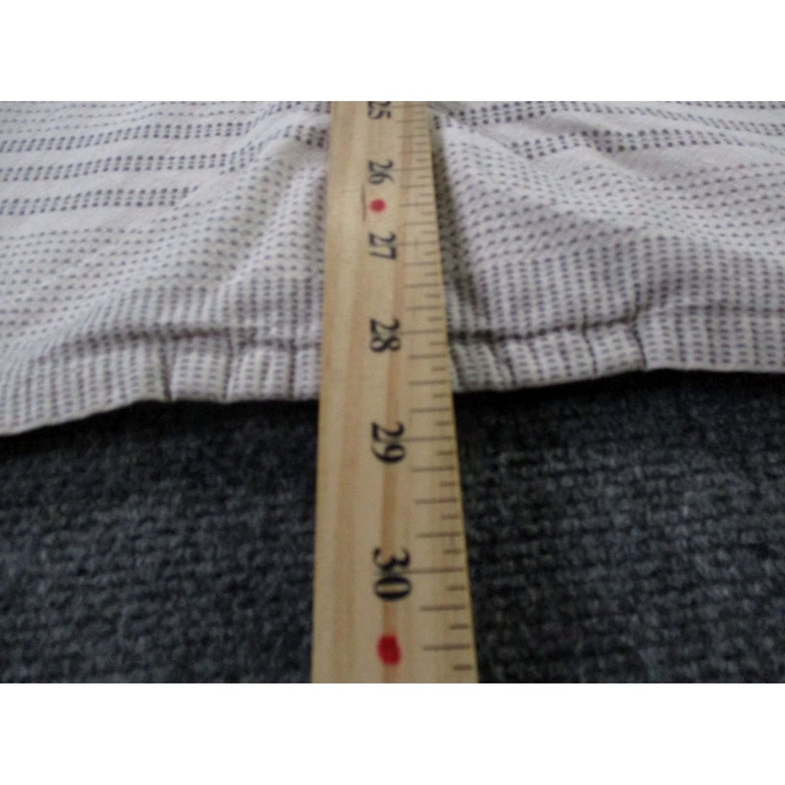 Flint And Tinder Flint and Tinder Shirt Men M White Striped Classic Button-Up Casual Golf Skinny? Size US M / EU 48-50 / 2 - 4 Thumbnail